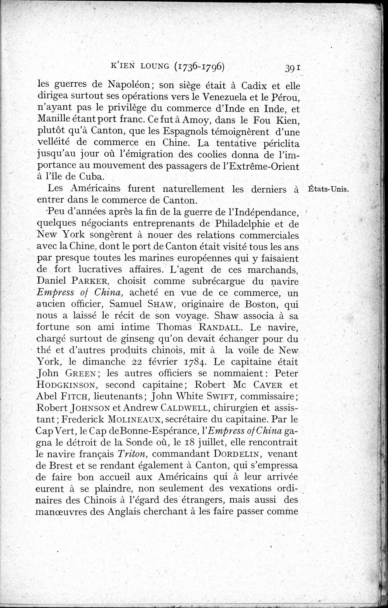Histoire Générale de la Chine : vol.3 / 393 ページ（白黒高解像度画像）