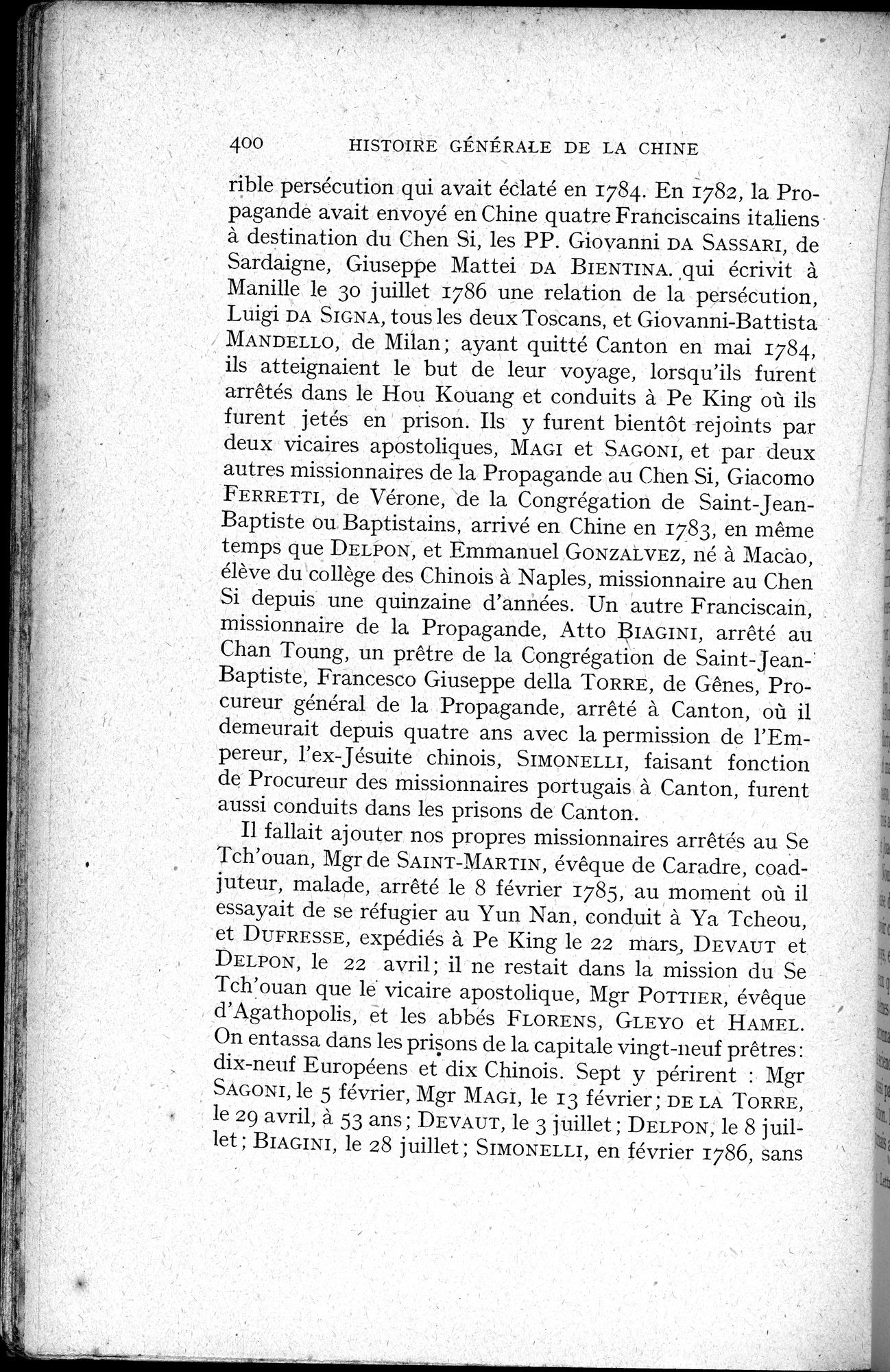 Histoire Générale de la Chine : vol.3 / 402 ページ（白黒高解像度画像）