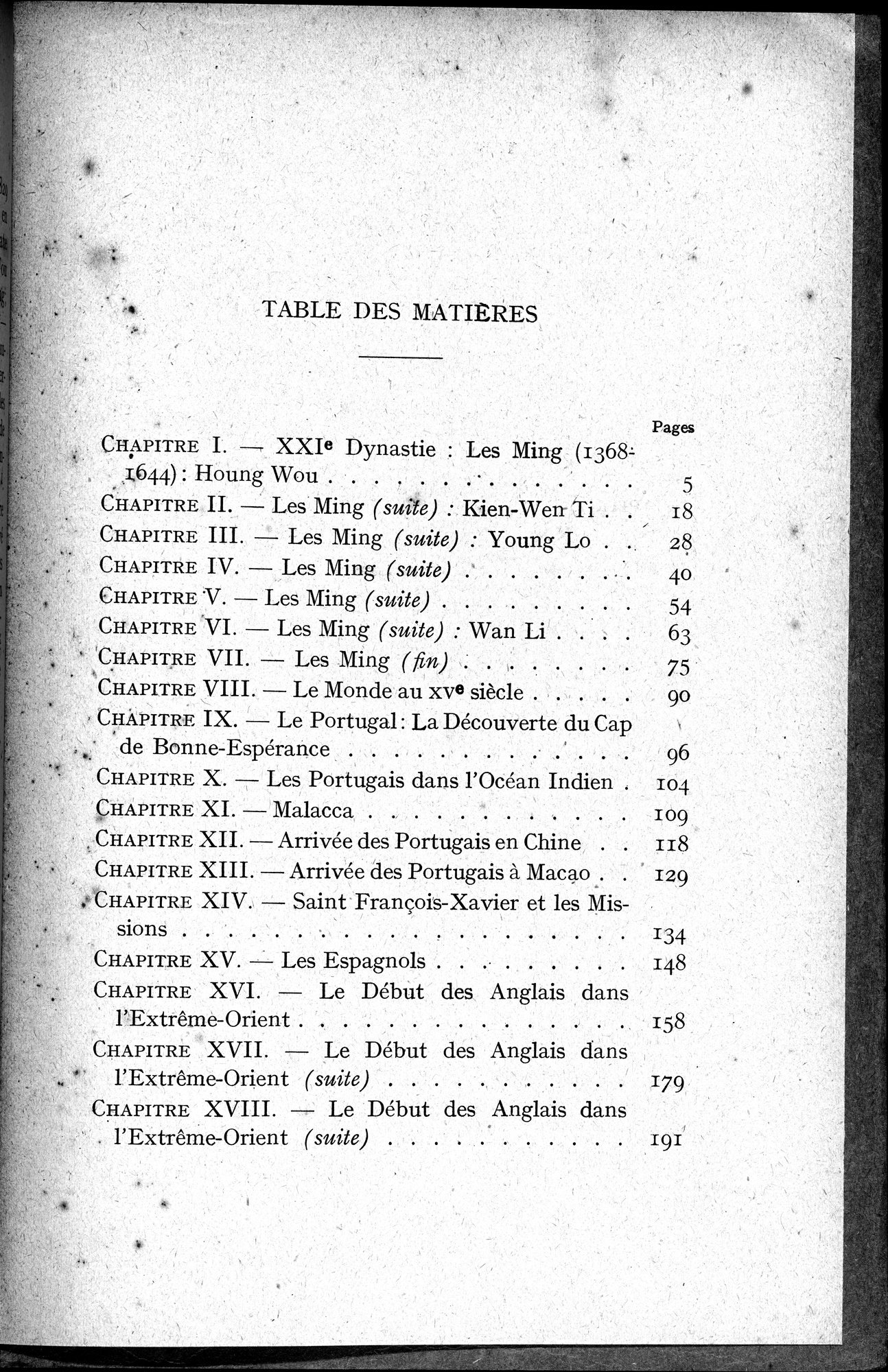 Histoire Générale de la Chine : vol.3 / 429 ページ（白黒高解像度画像）