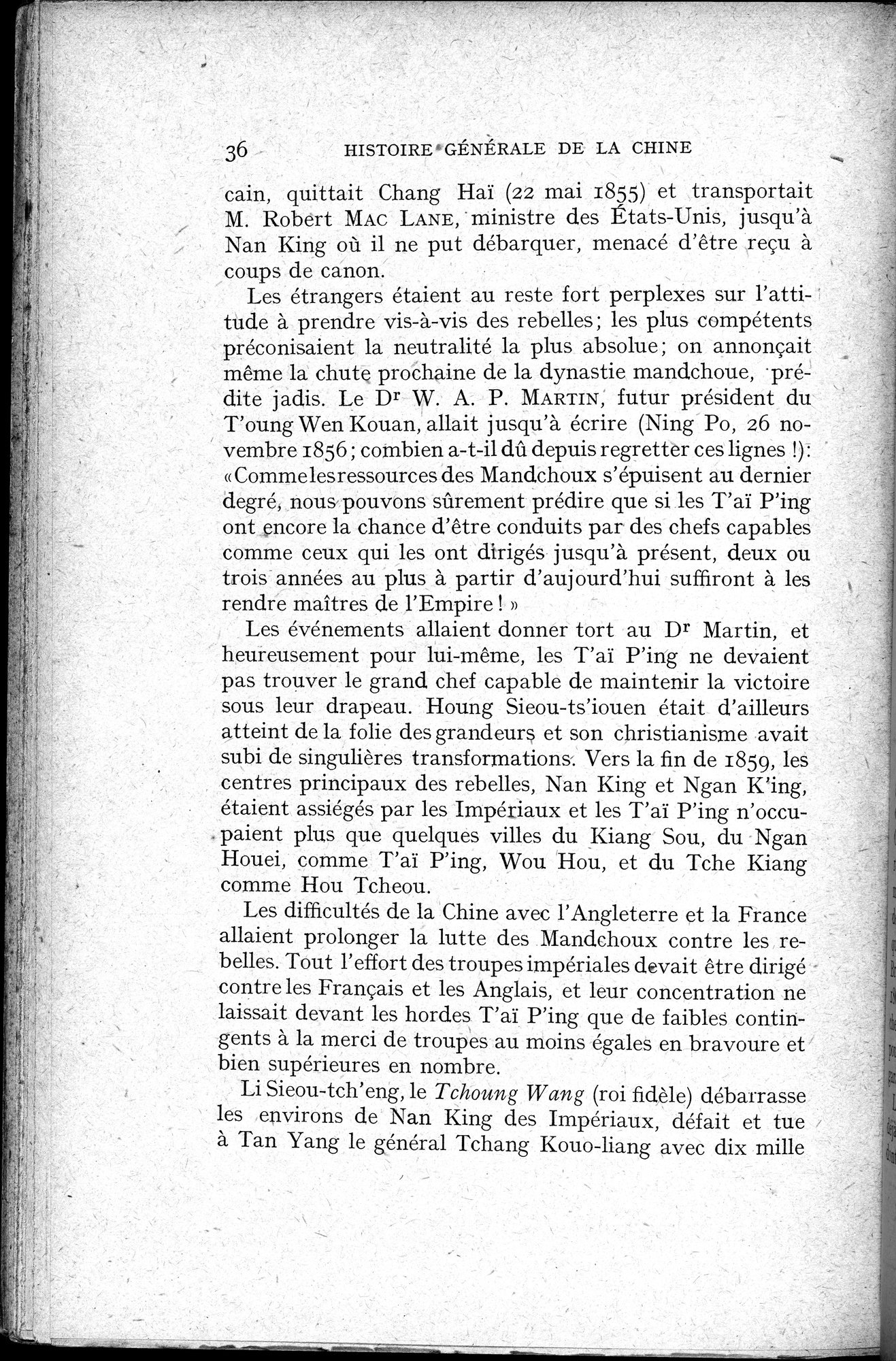 Histoire Générale de la Chine : vol.4 / 38 ページ（白黒高解像度画像）