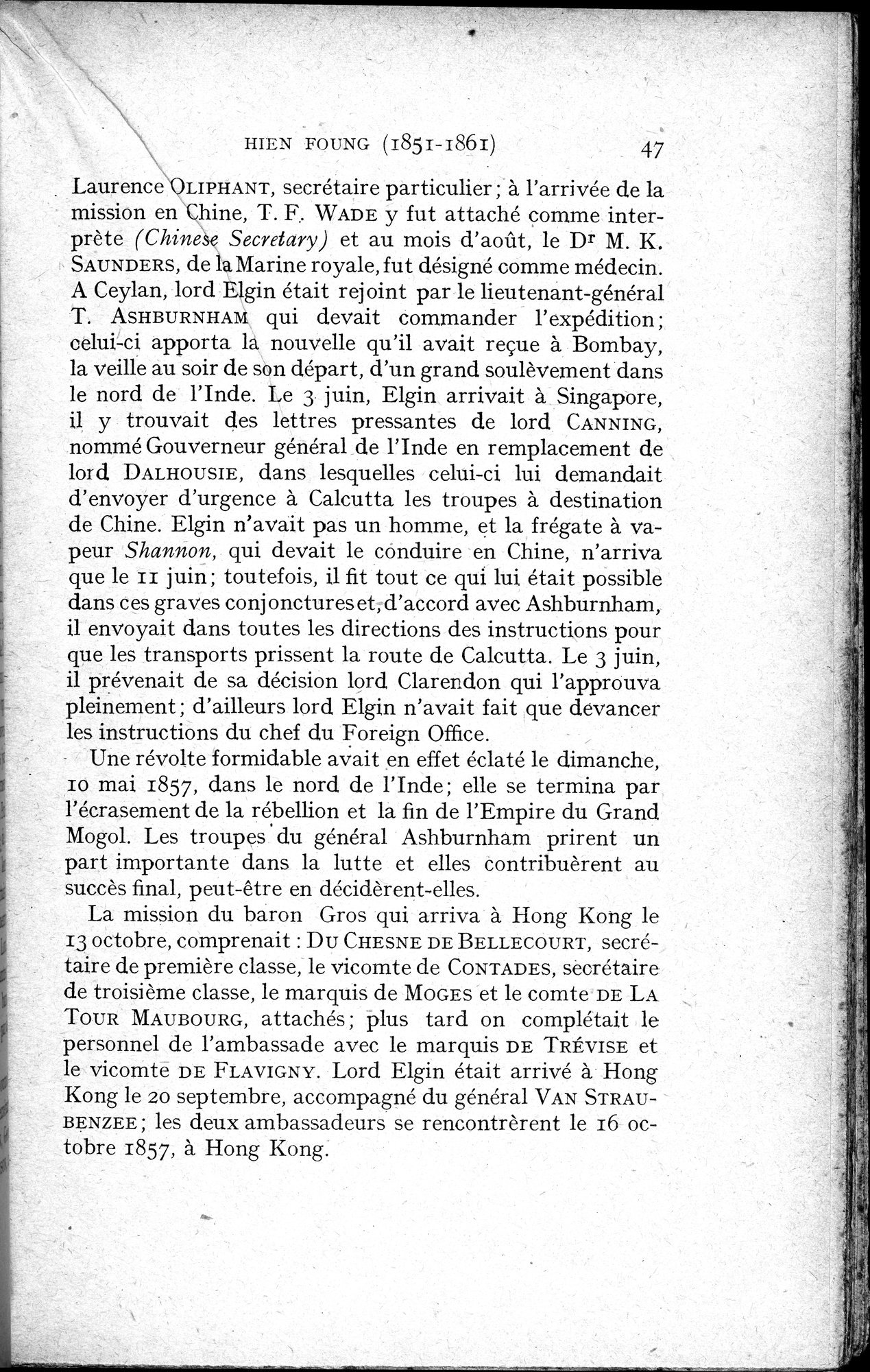 Histoire Générale de la Chine : vol.4 / 49 ページ（白黒高解像度画像）