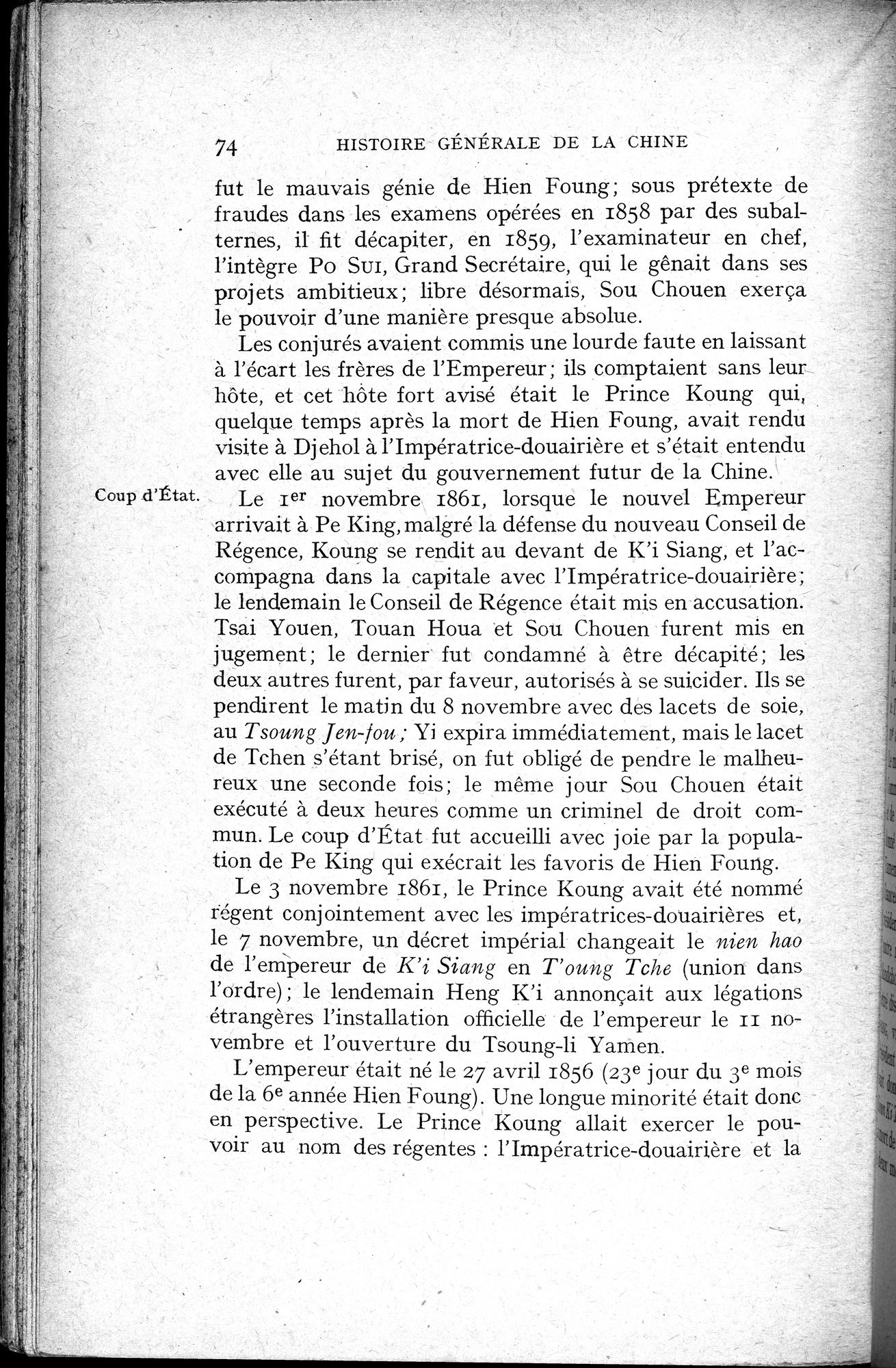 Histoire Générale de la Chine : vol.4 / Page 76 (Grayscale High Resolution Image)