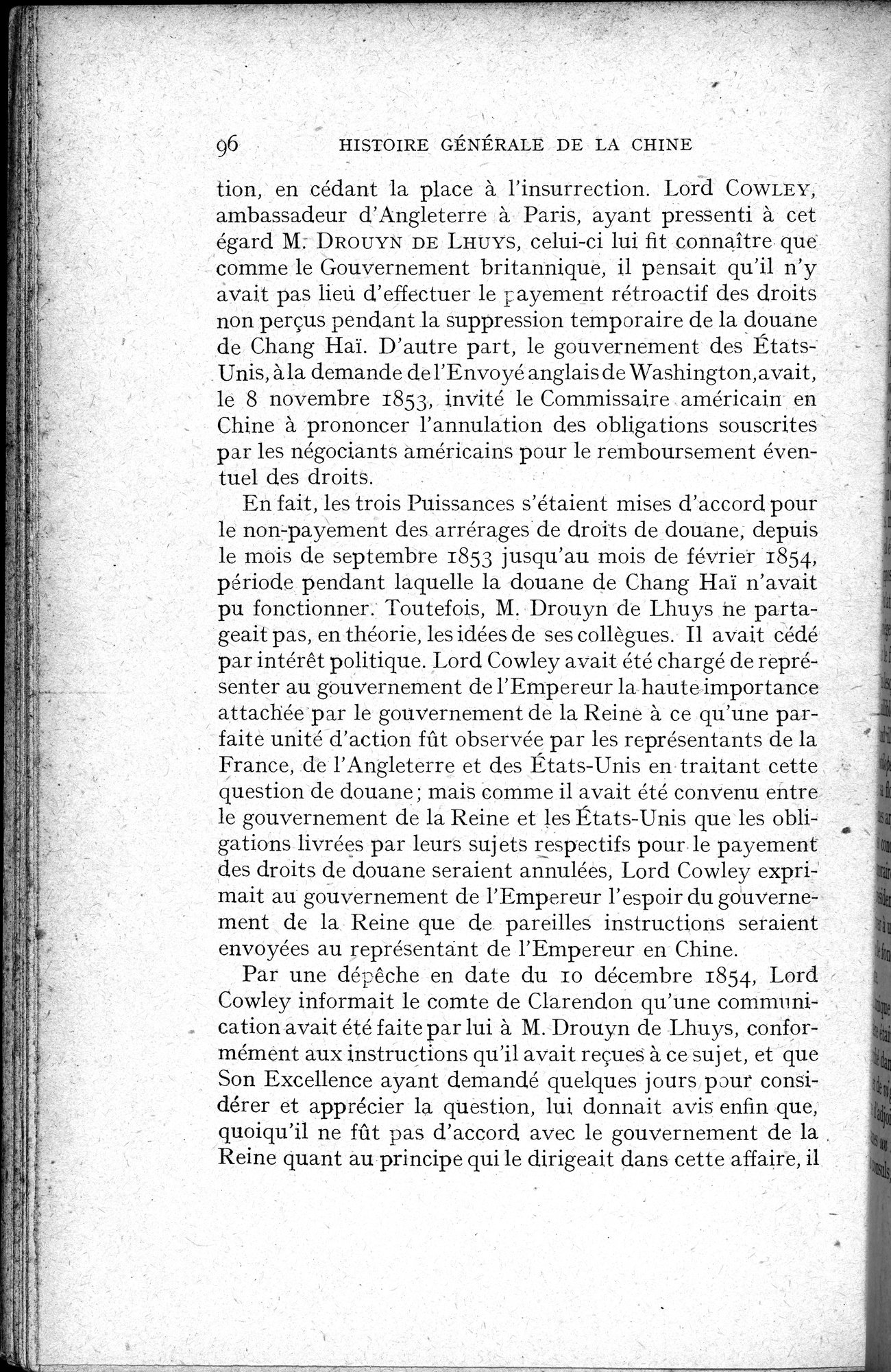 Histoire Générale de la Chine : vol.4 / 98 ページ（白黒高解像度画像）