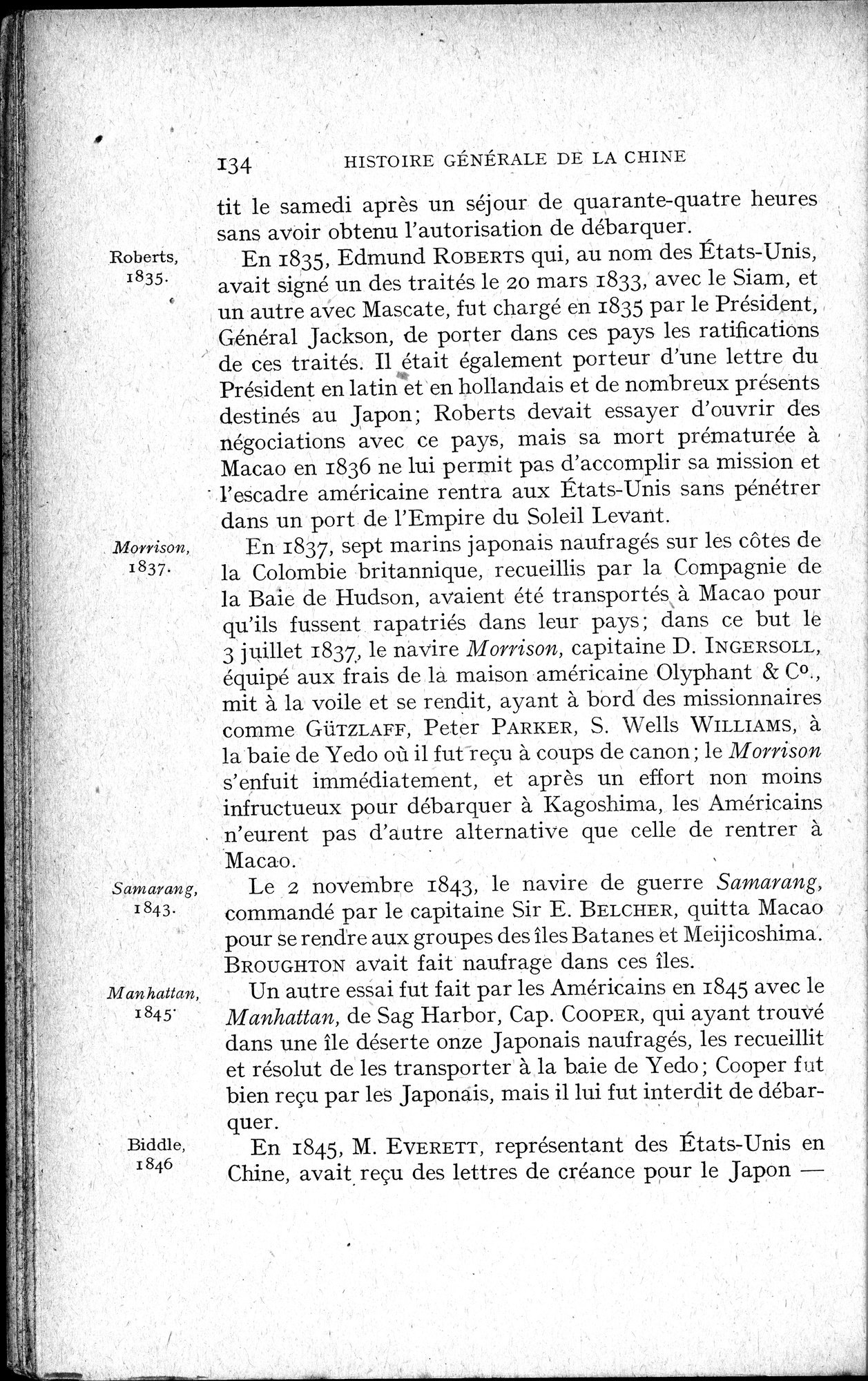 Histoire Générale de la Chine : vol.4 / 136 ページ（白黒高解像度画像）