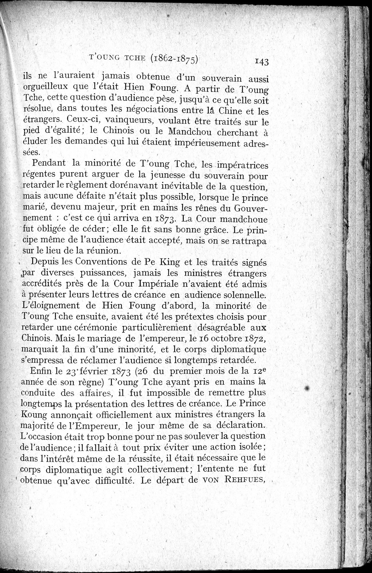 Histoire Générale de la Chine : vol.4 / 145 ページ（白黒高解像度画像）