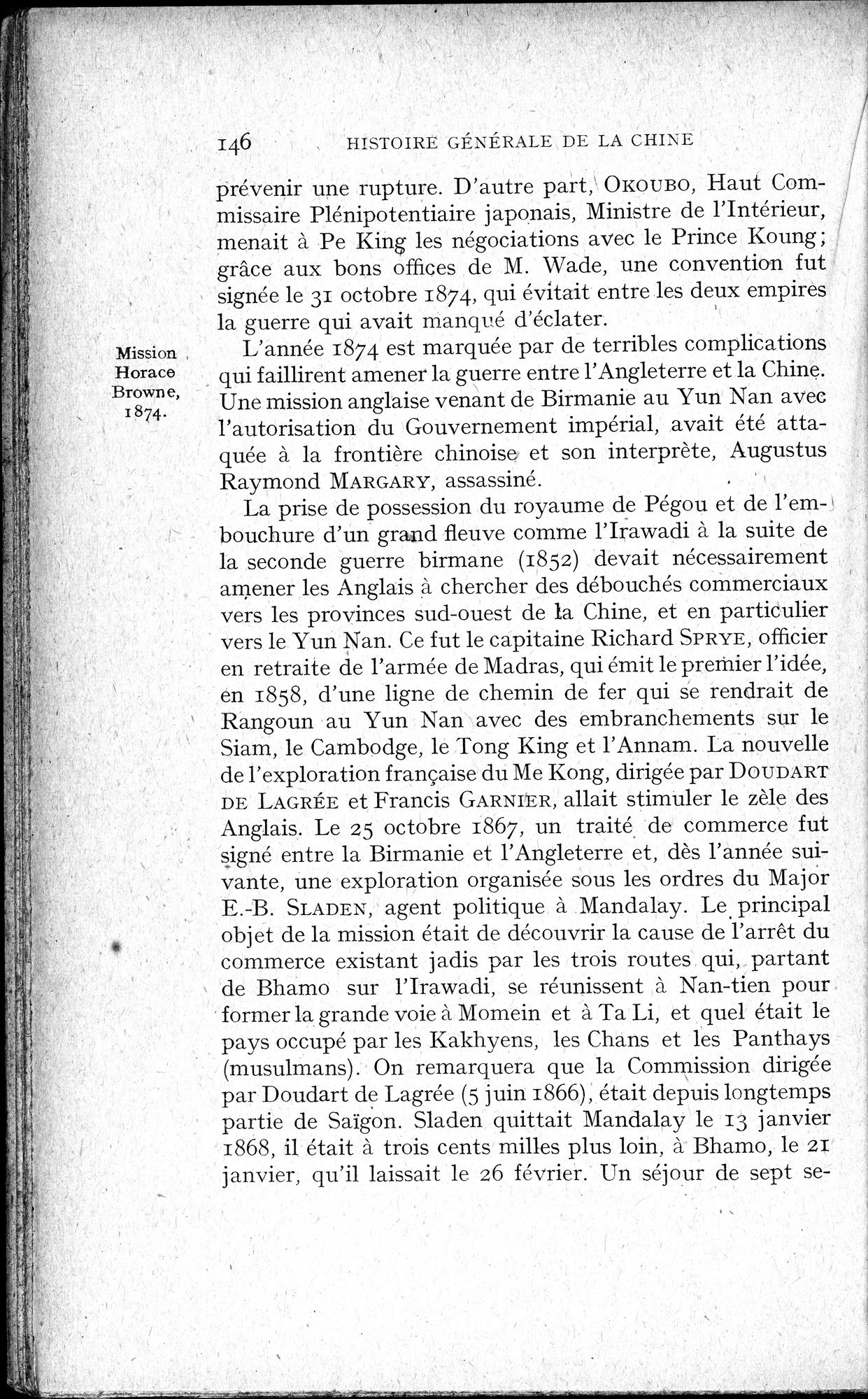 Histoire Générale de la Chine : vol.4 / 148 ページ（白黒高解像度画像）