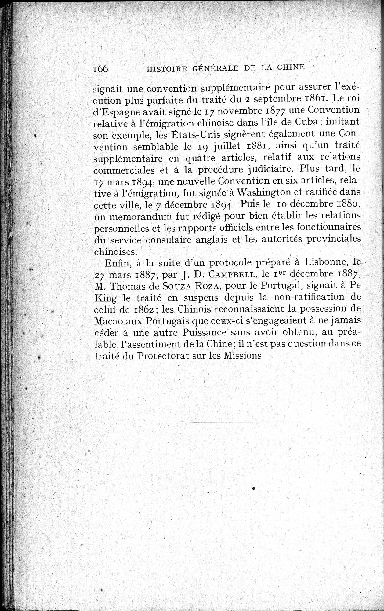 Histoire Générale de la Chine : vol.4 / 168 ページ（白黒高解像度画像）