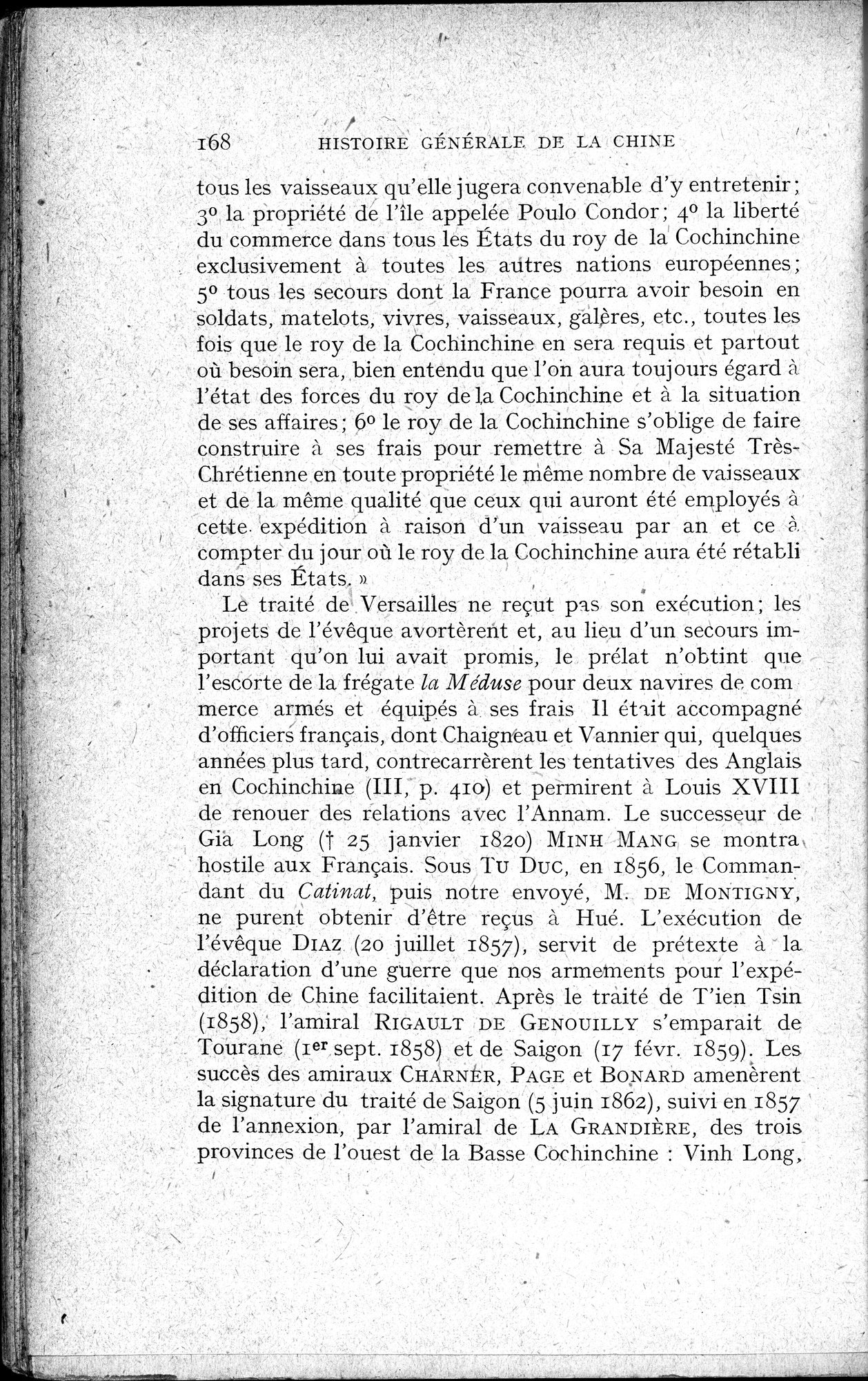 Histoire Générale de la Chine : vol.4 / 170 ページ（白黒高解像度画像）