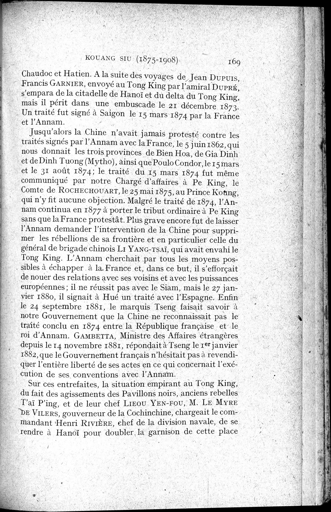 Histoire Générale de la Chine : vol.4 / 171 ページ（白黒高解像度画像）