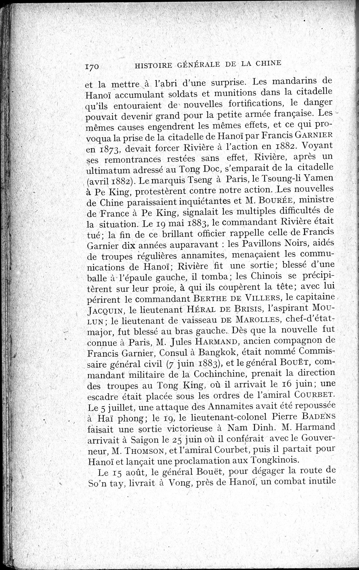 Histoire Générale de la Chine : vol.4 / 172 ページ（白黒高解像度画像）