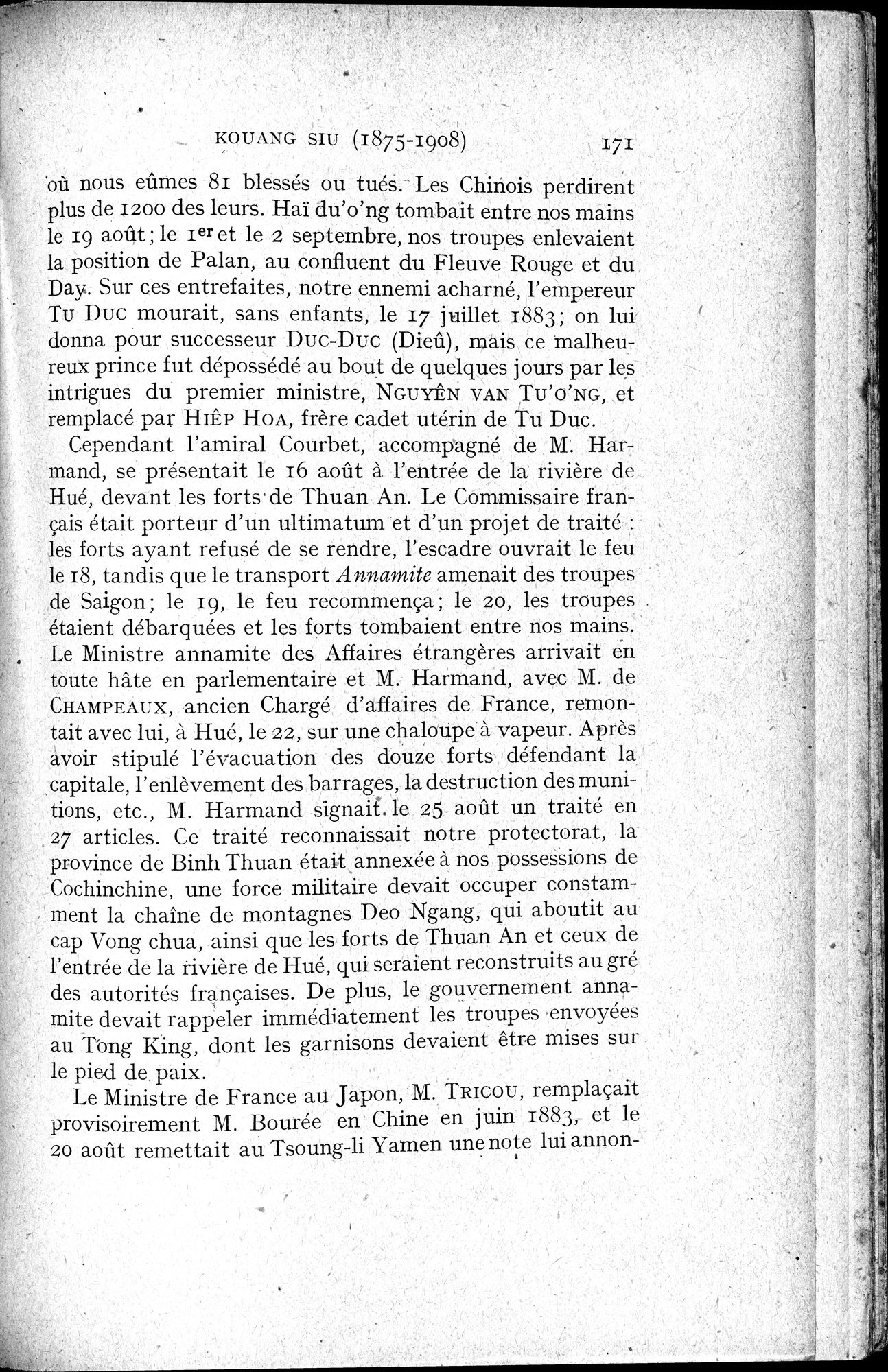 Histoire Générale de la Chine : vol.4 / 173 ページ（白黒高解像度画像）