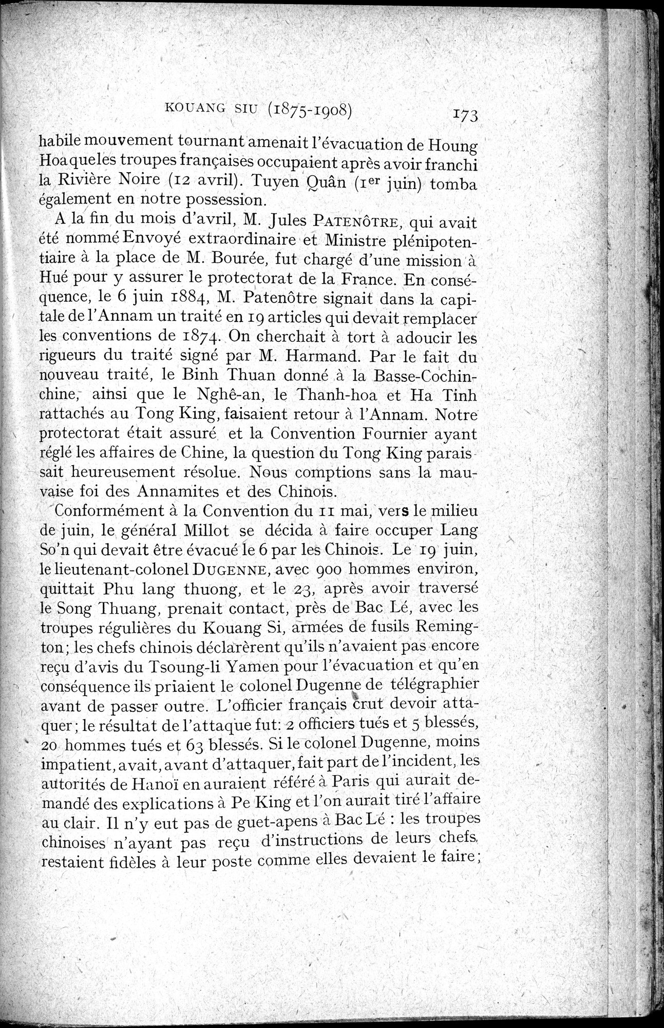 Histoire Générale de la Chine : vol.4 / 175 ページ（白黒高解像度画像）