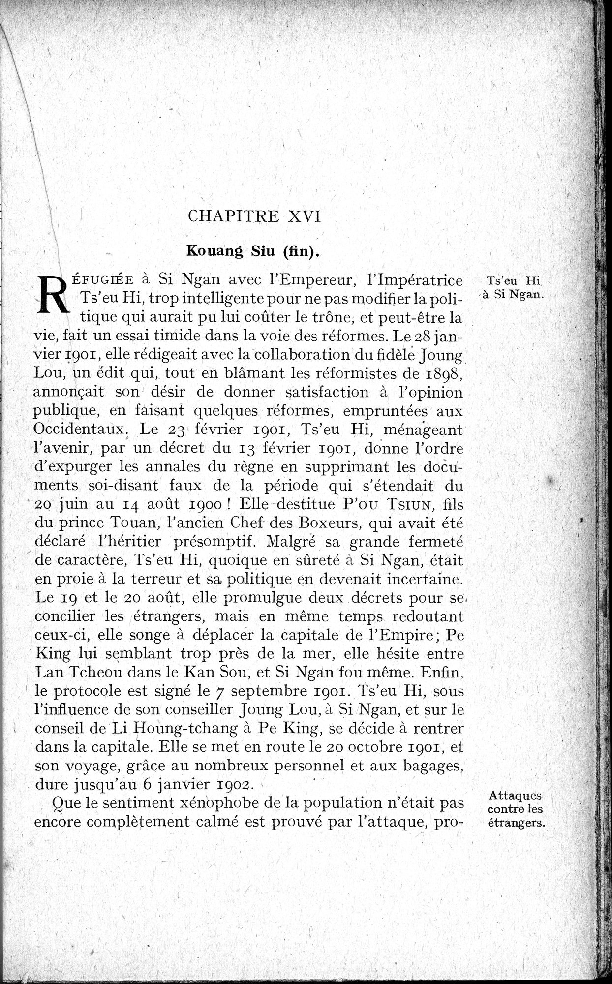 Histoire Générale de la Chine : vol.4 / 245 ページ（白黒高解像度画像）