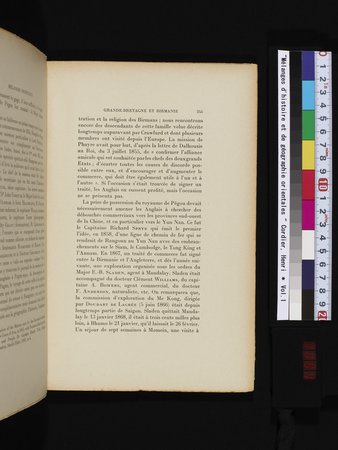 Mélanges d'Histoire et de Géographie Orientales : vol.1 : Page 253