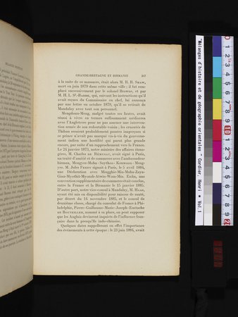Mélanges d'Histoire et de Géographie Orientales : vol.1 : Page 255