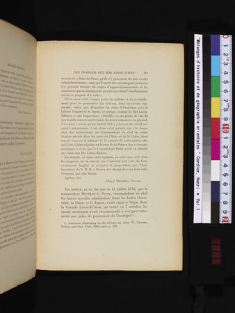 Mélanges d'Histoire et de Géographie Orientales : vol.1 : Page 319