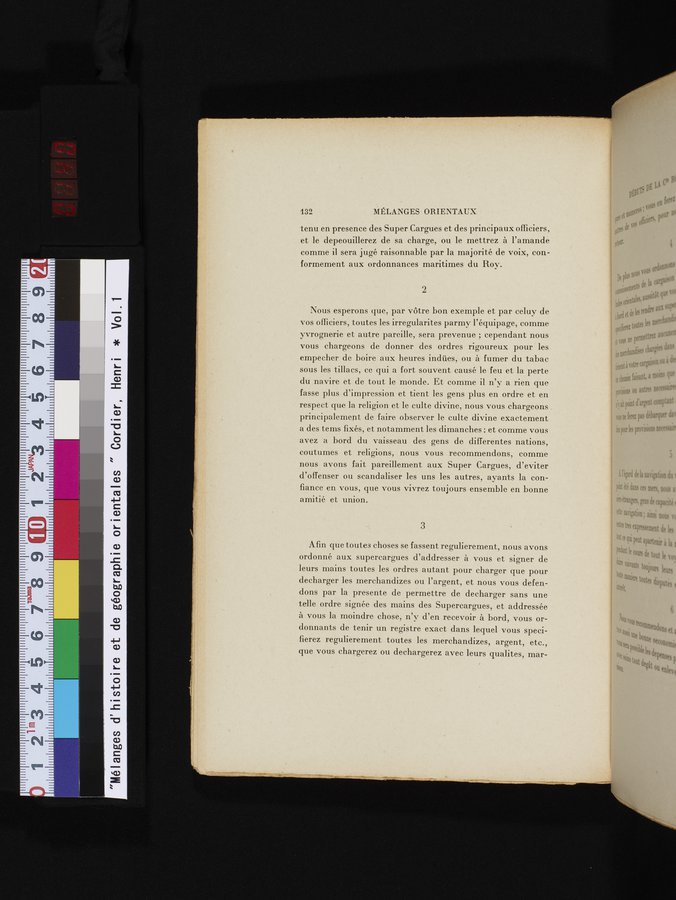 Mélanges d'Histoire et de Géographie Orientales : vol.1 / 140 ページ（カラー画像）