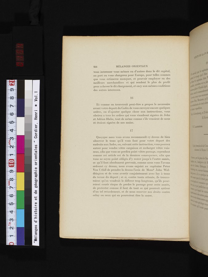 Mélanges d'Histoire et de Géographie Orientales : vol.1 / 154 ページ（カラー画像）