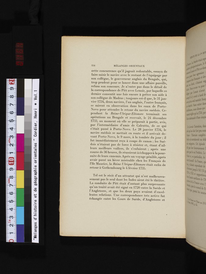 Mélanges d'Histoire et de Géographie Orientales : vol.1 / 164 ページ（カラー画像）
