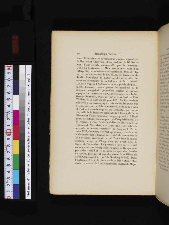 Mélanges d'Histoire et de Géographie Orientales : vol.1 / Page 248 (Color Image)