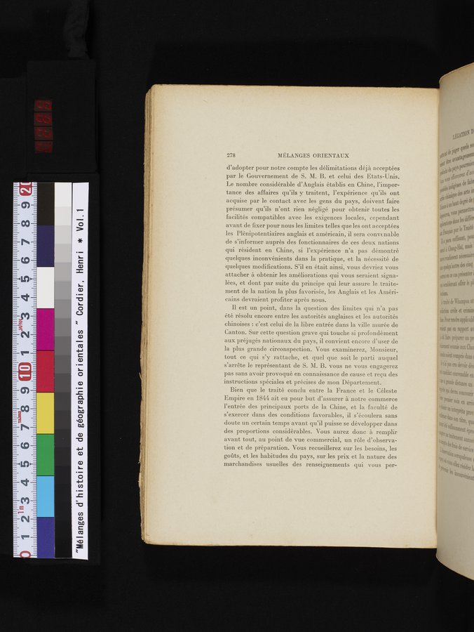 Mélanges d'Histoire et de Géographie Orientales : vol.1 / 286 ページ（カラー画像）