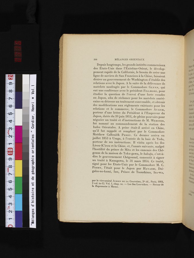 Mélanges d'Histoire et de Géographie Orientales : vol.1 / 316 ページ（カラー画像）