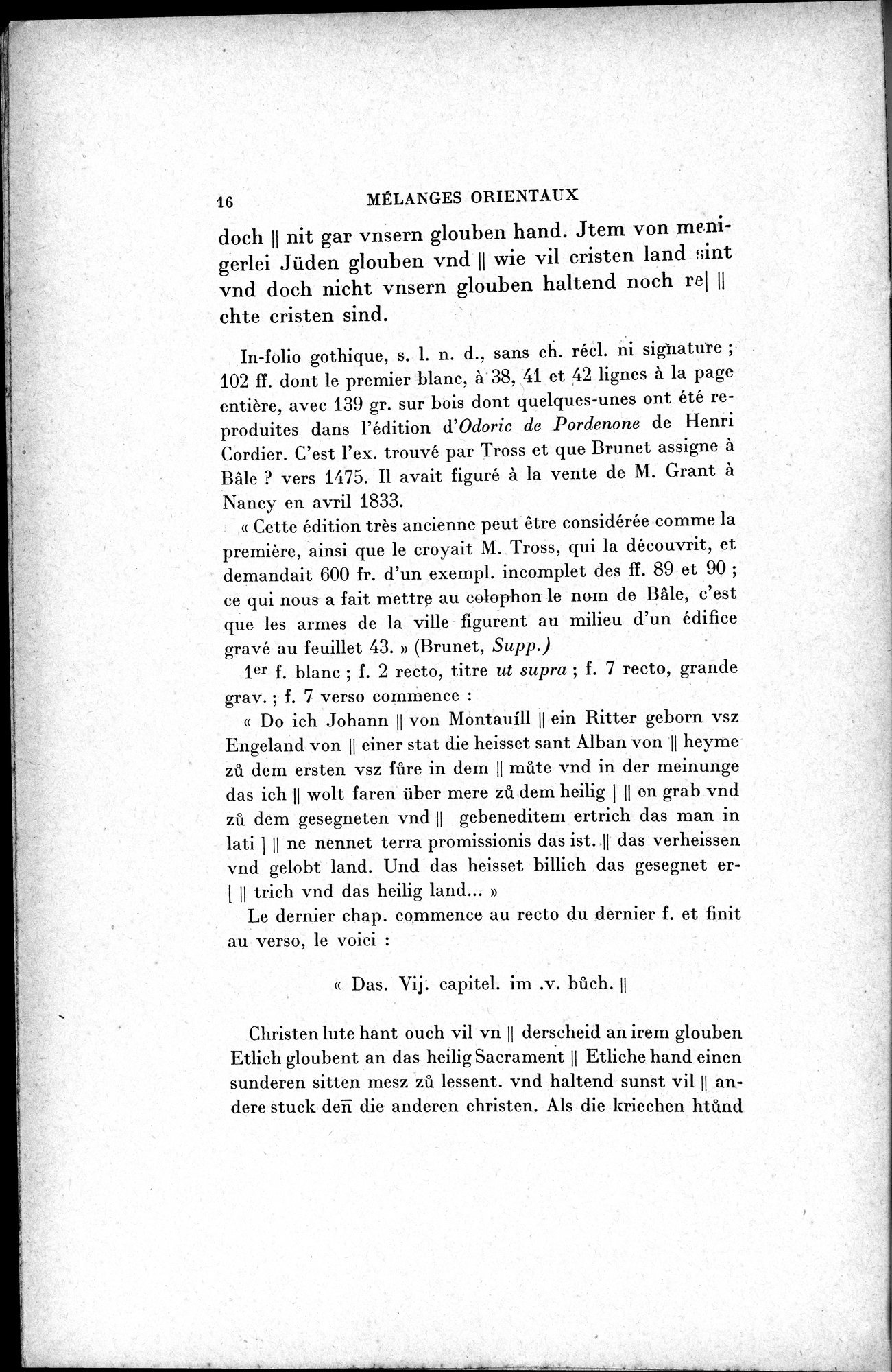 Mélanges d'Histoire et de Géographie Orientales : vol.1 / 24 ページ（白黒高解像度画像）