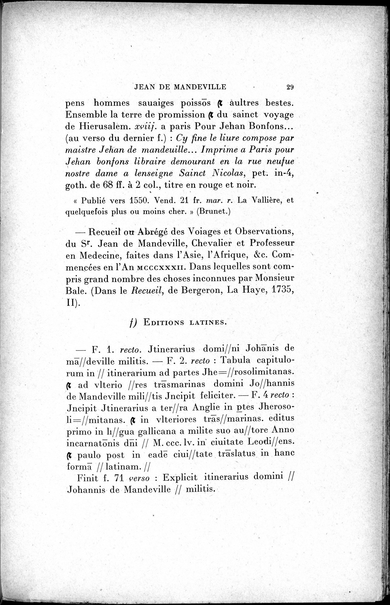 Mélanges d'Histoire et de Géographie Orientales : vol.1 / 37 ページ（白黒高解像度画像）