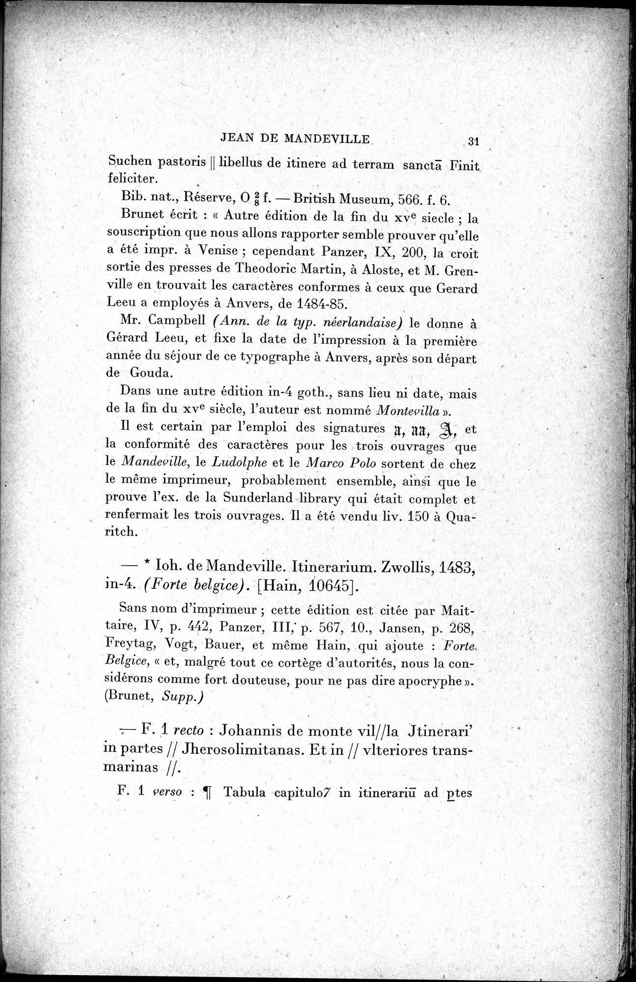 Mélanges d'Histoire et de Géographie Orientales : vol.1 / 39 ページ（白黒高解像度画像）
