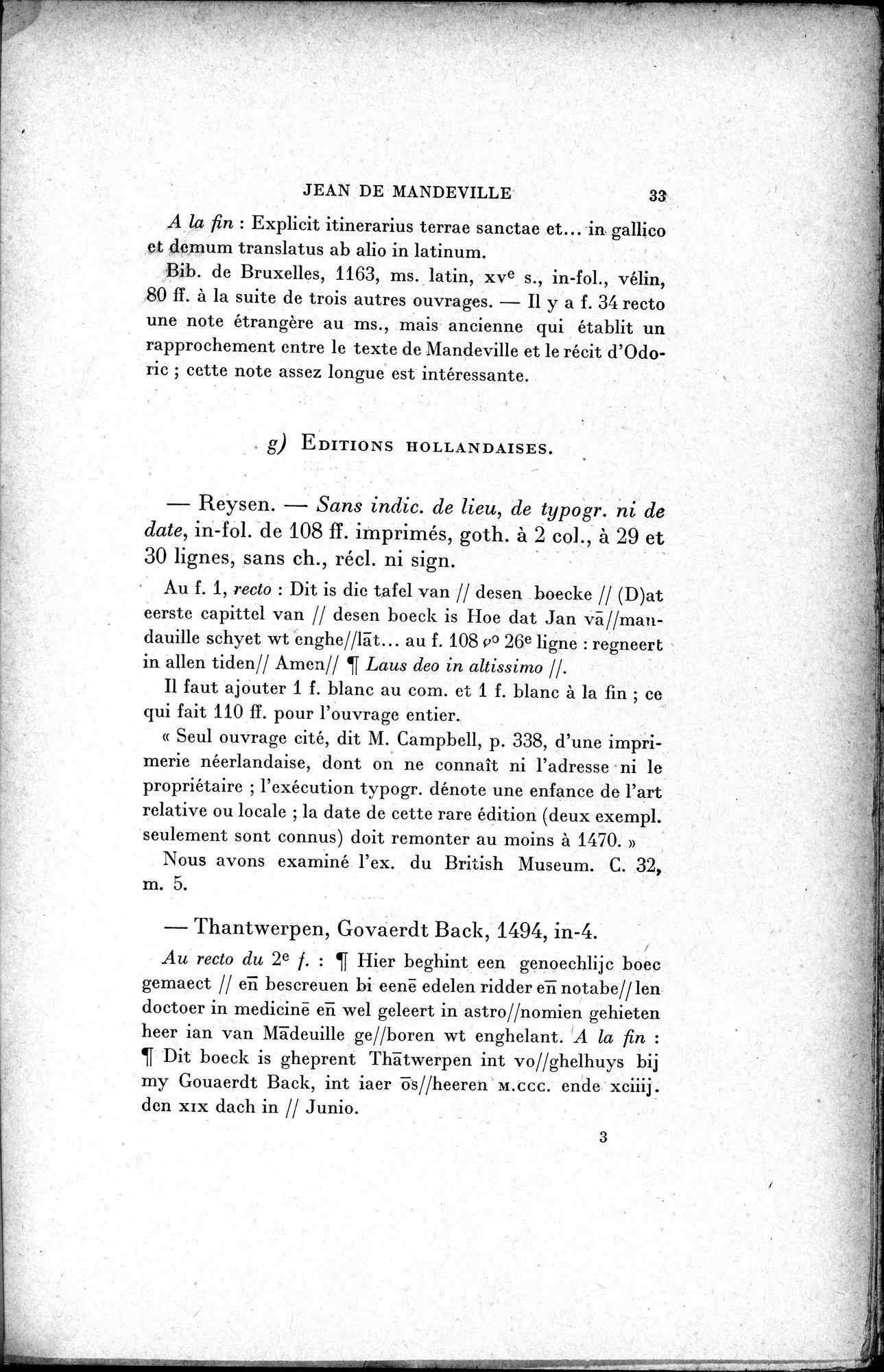 Mélanges d'Histoire et de Géographie Orientales : vol.1 / 41 ページ（白黒高解像度画像）