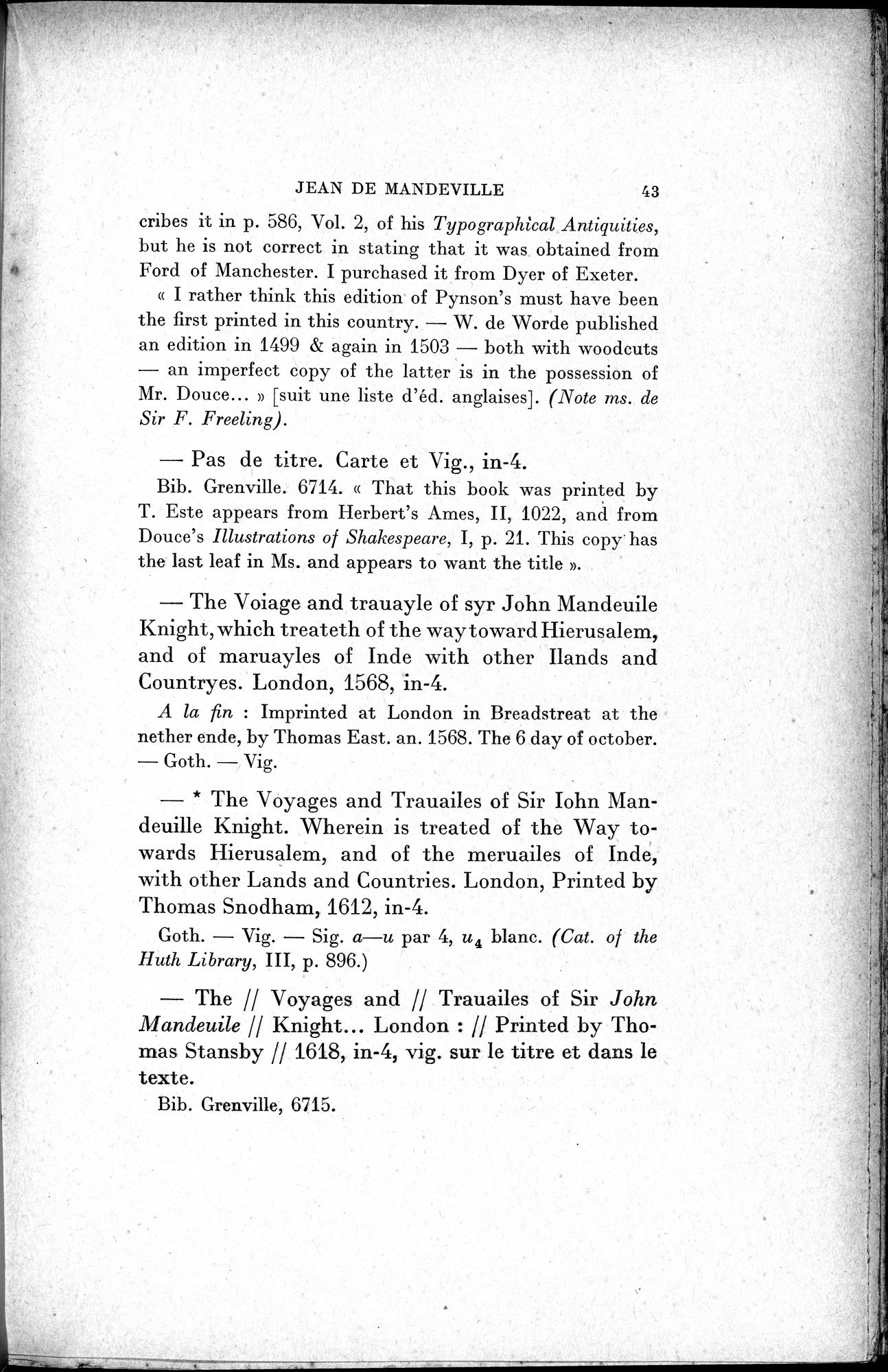 Mélanges d'Histoire et de Géographie Orientales : vol.1 / 51 ページ（白黒高解像度画像）