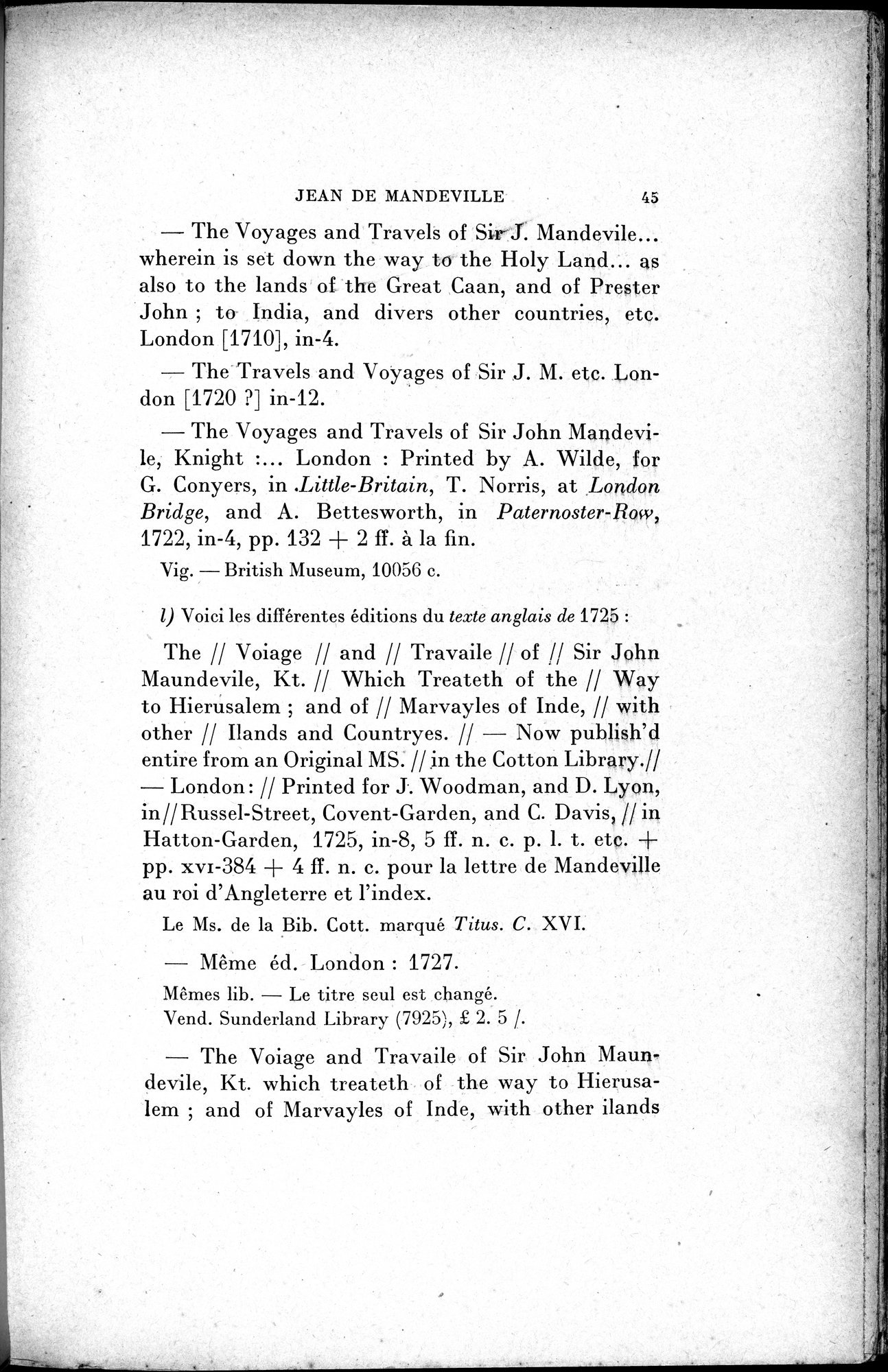 Mélanges d'Histoire et de Géographie Orientales : vol.1 / 53 ページ（白黒高解像度画像）