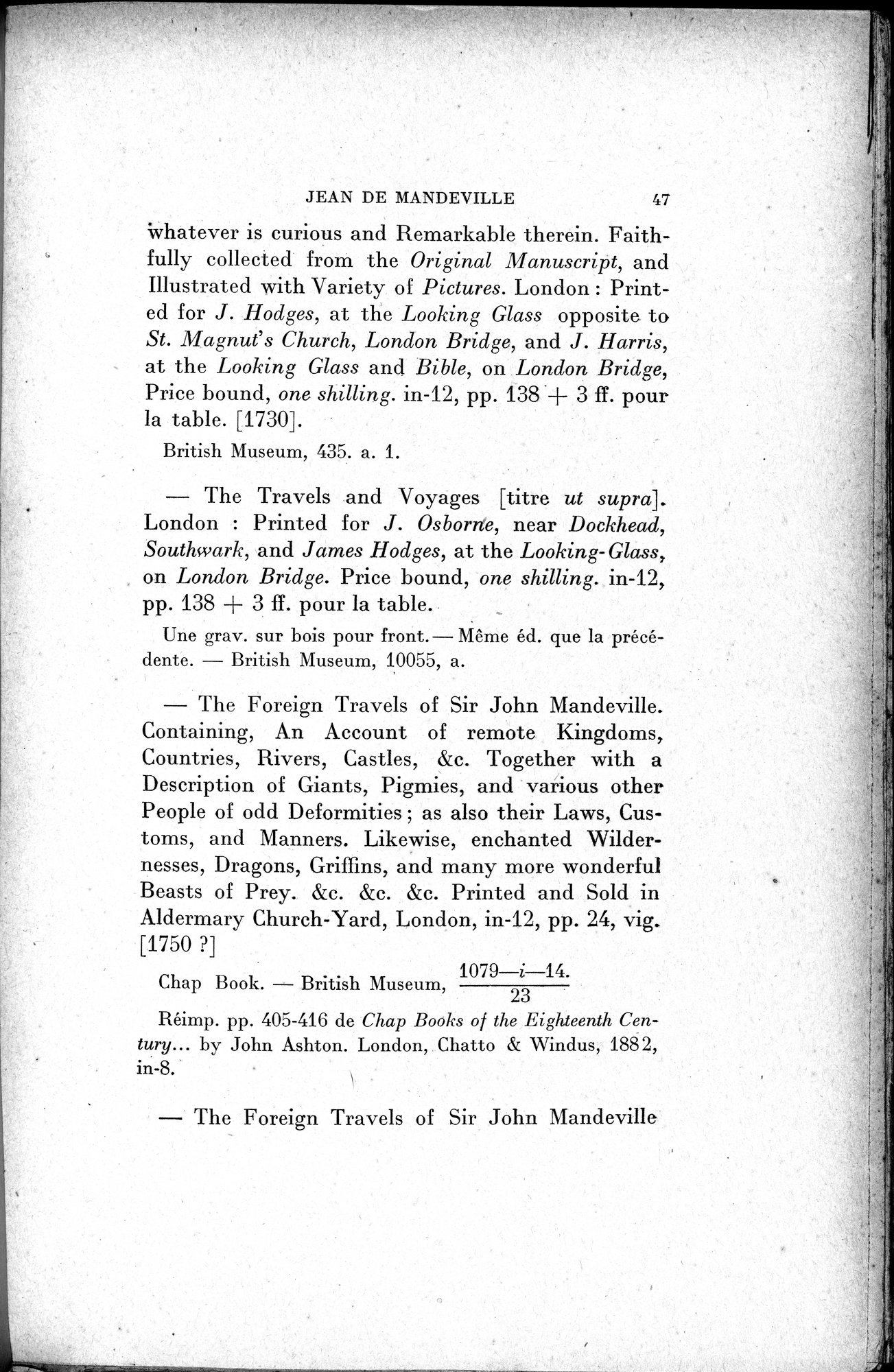 Mélanges d'Histoire et de Géographie Orientales : vol.1 / 55 ページ（白黒高解像度画像）