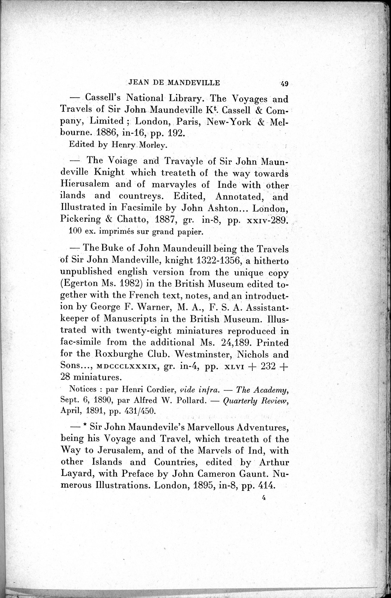 Mélanges d'Histoire et de Géographie Orientales : vol.1 / 57 ページ（白黒高解像度画像）