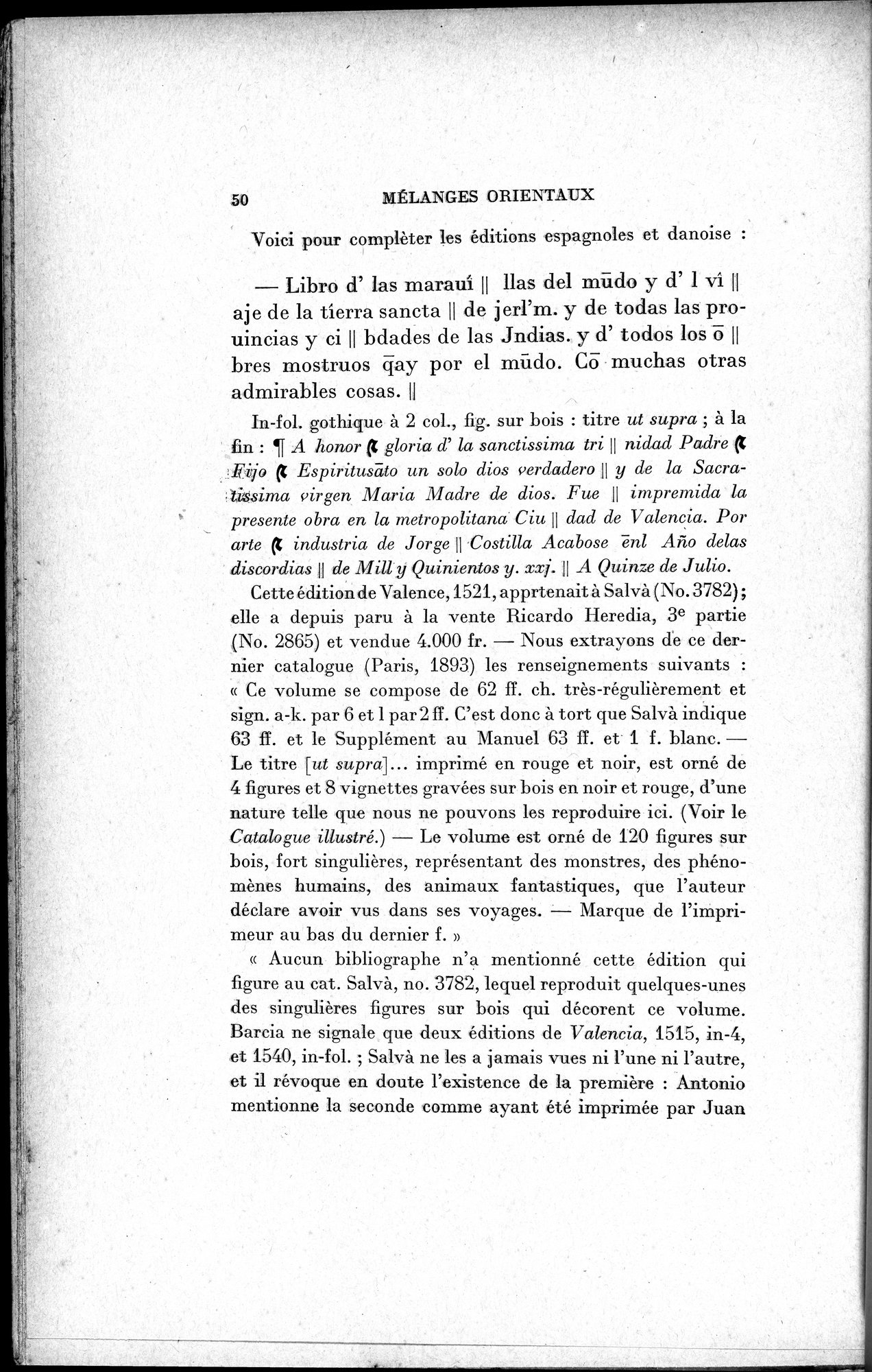 Mélanges d'Histoire et de Géographie Orientales : vol.1 / 58 ページ（白黒高解像度画像）