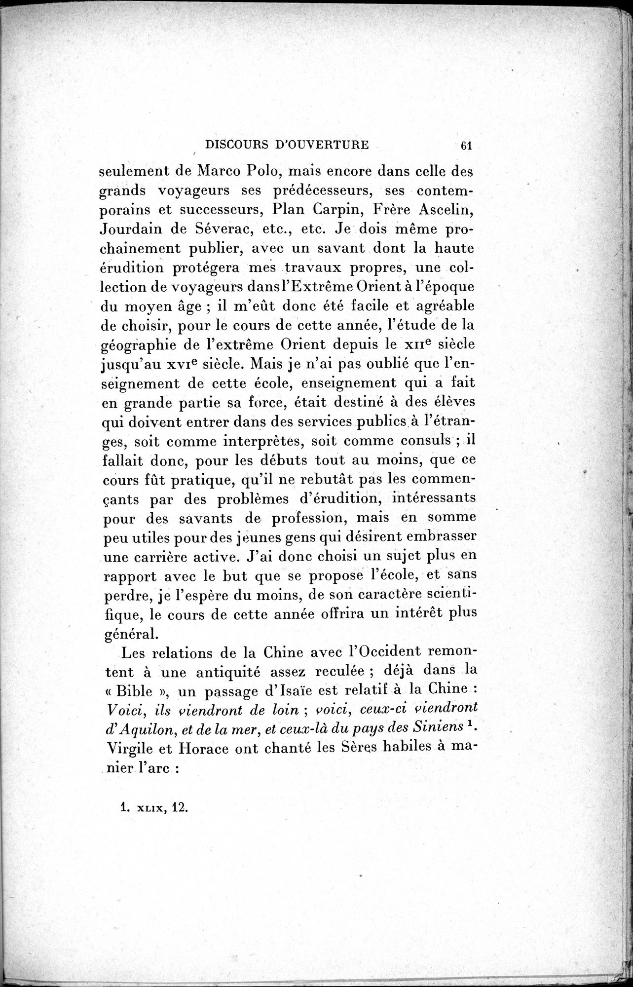 Mélanges d'Histoire et de Géographie Orientales : vol.1 / 69 ページ（白黒高解像度画像）