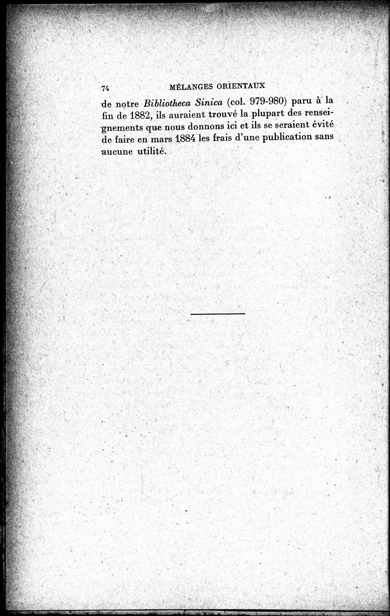 Mélanges d'Histoire et de Géographie Orientales : vol.1 / 82 ページ（白黒高解像度画像）