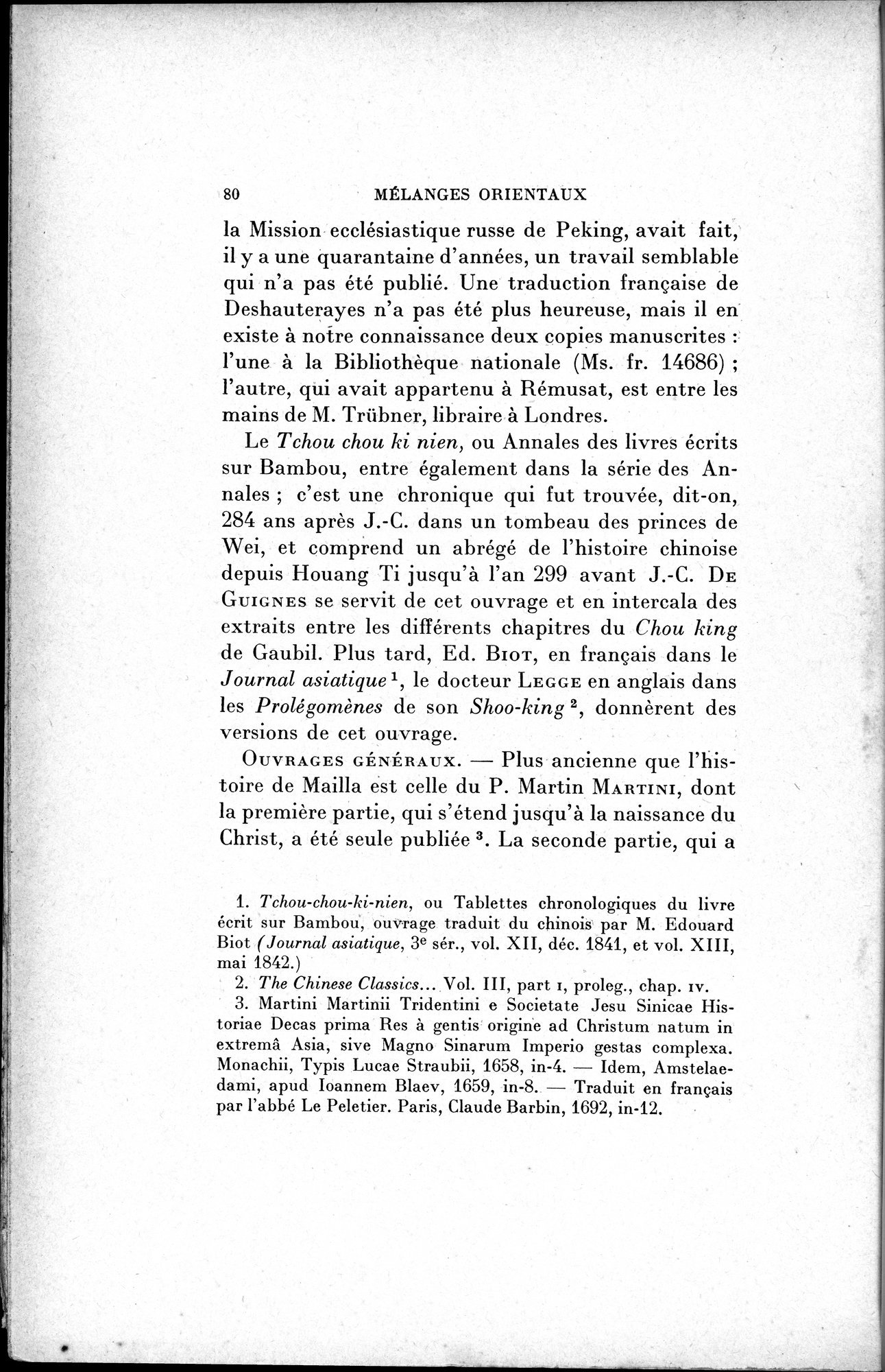 Mélanges d'Histoire et de Géographie Orientales : vol.1 / 88 ページ（白黒高解像度画像）