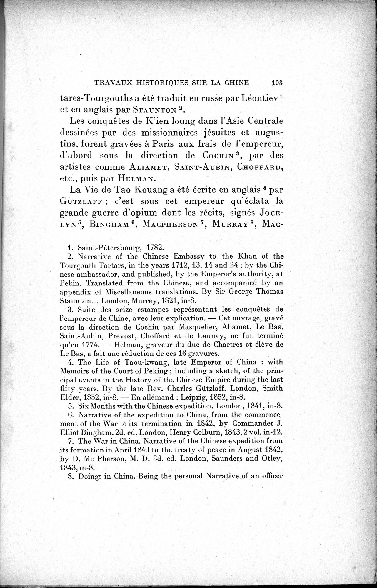 Mélanges d'Histoire et de Géographie Orientales : vol.1 / 111 ページ（白黒高解像度画像）