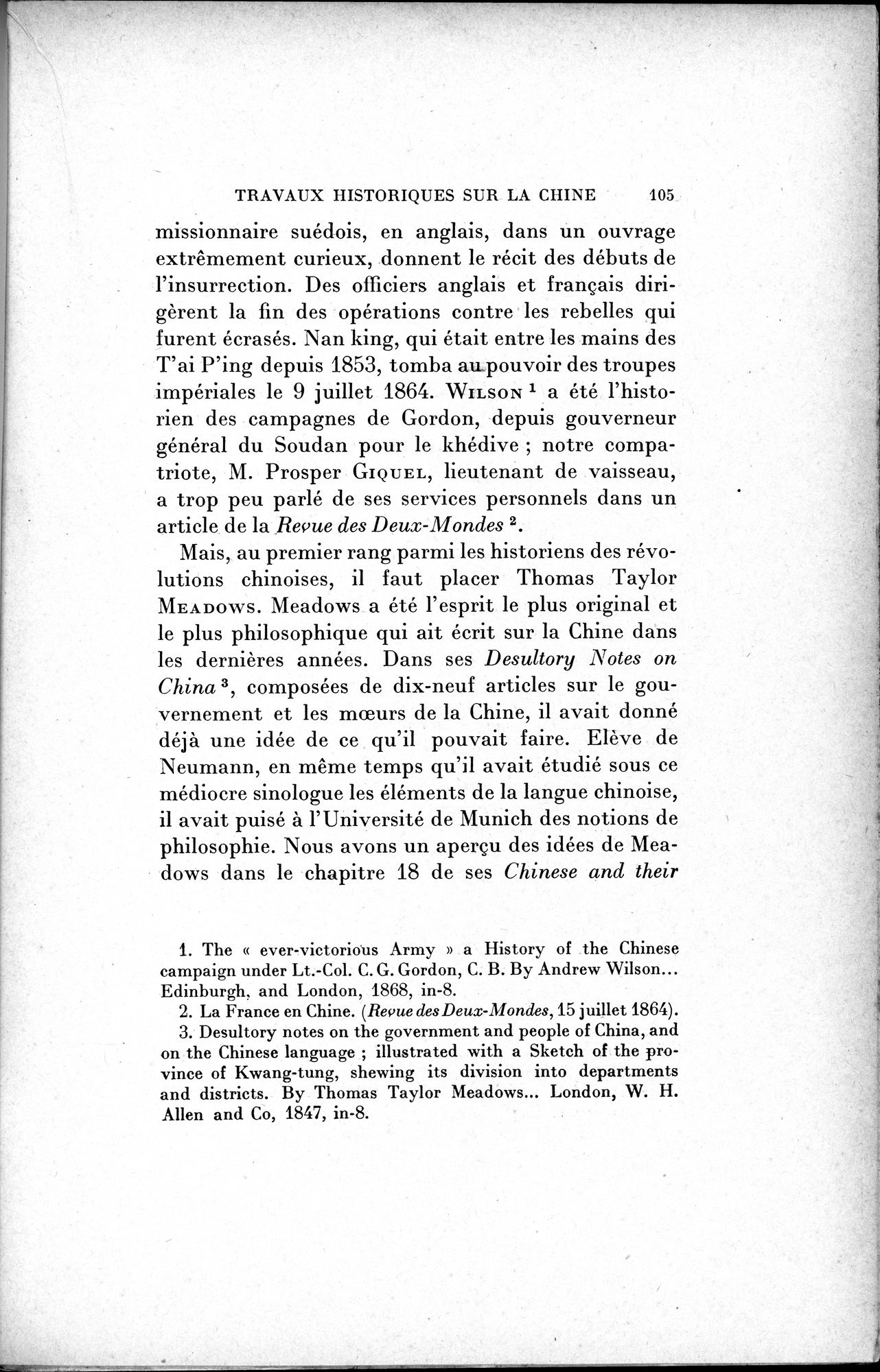 Mélanges d'Histoire et de Géographie Orientales : vol.1 / 113 ページ（白黒高解像度画像）