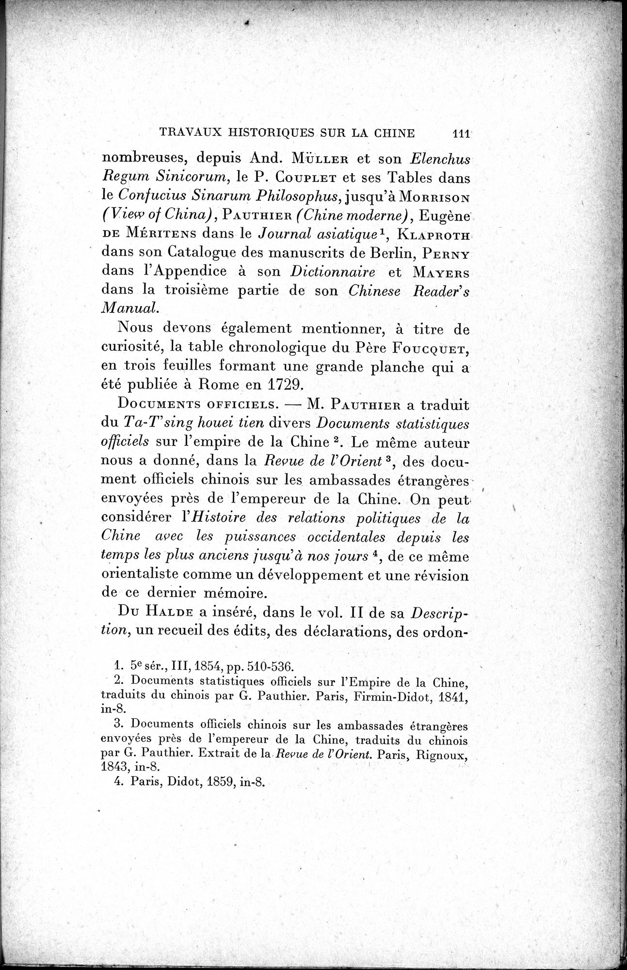 Mélanges d'Histoire et de Géographie Orientales : vol.1 / 119 ページ（白黒高解像度画像）