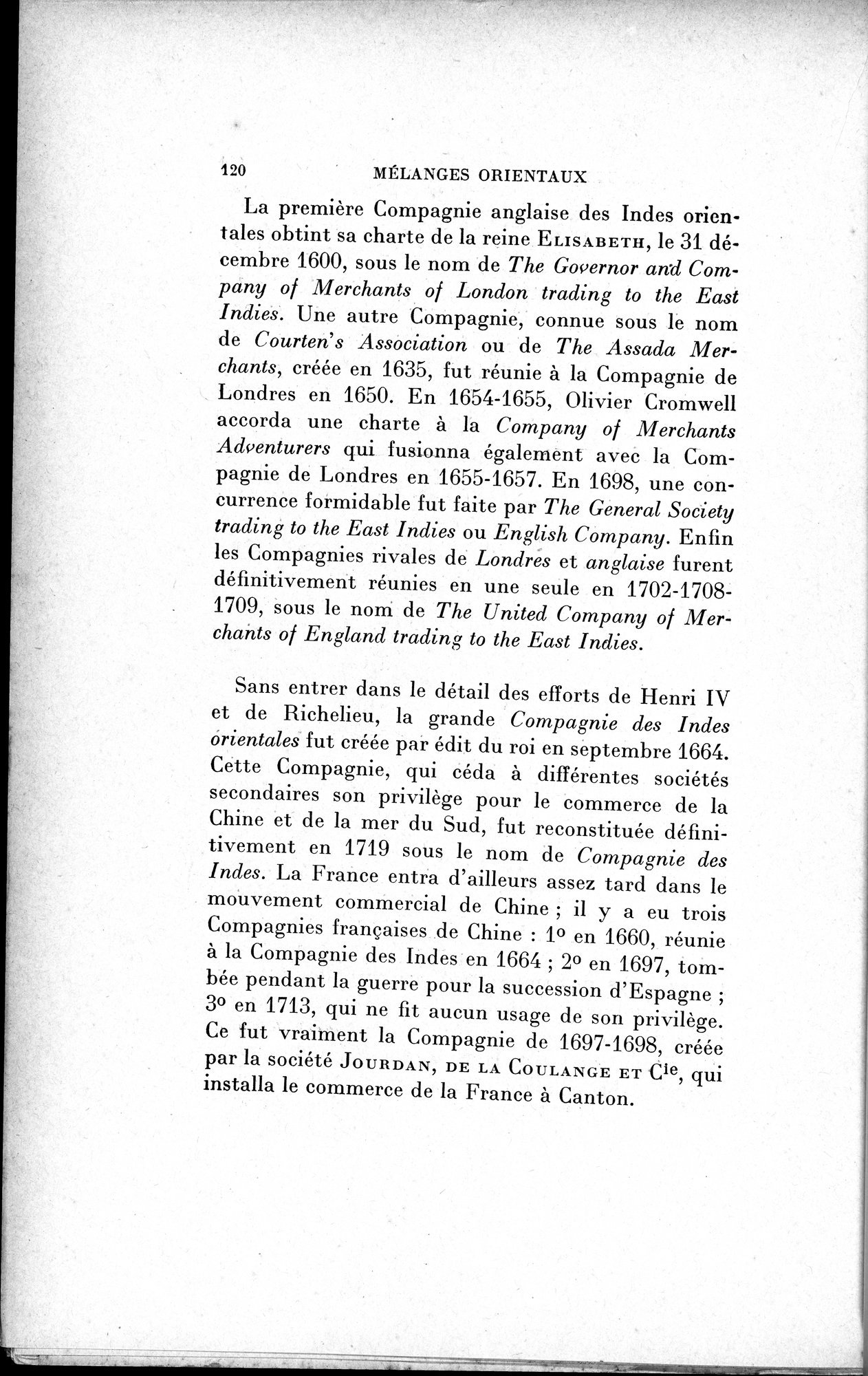 Mélanges d'Histoire et de Géographie Orientales : vol.1 / 128 ページ（白黒高解像度画像）