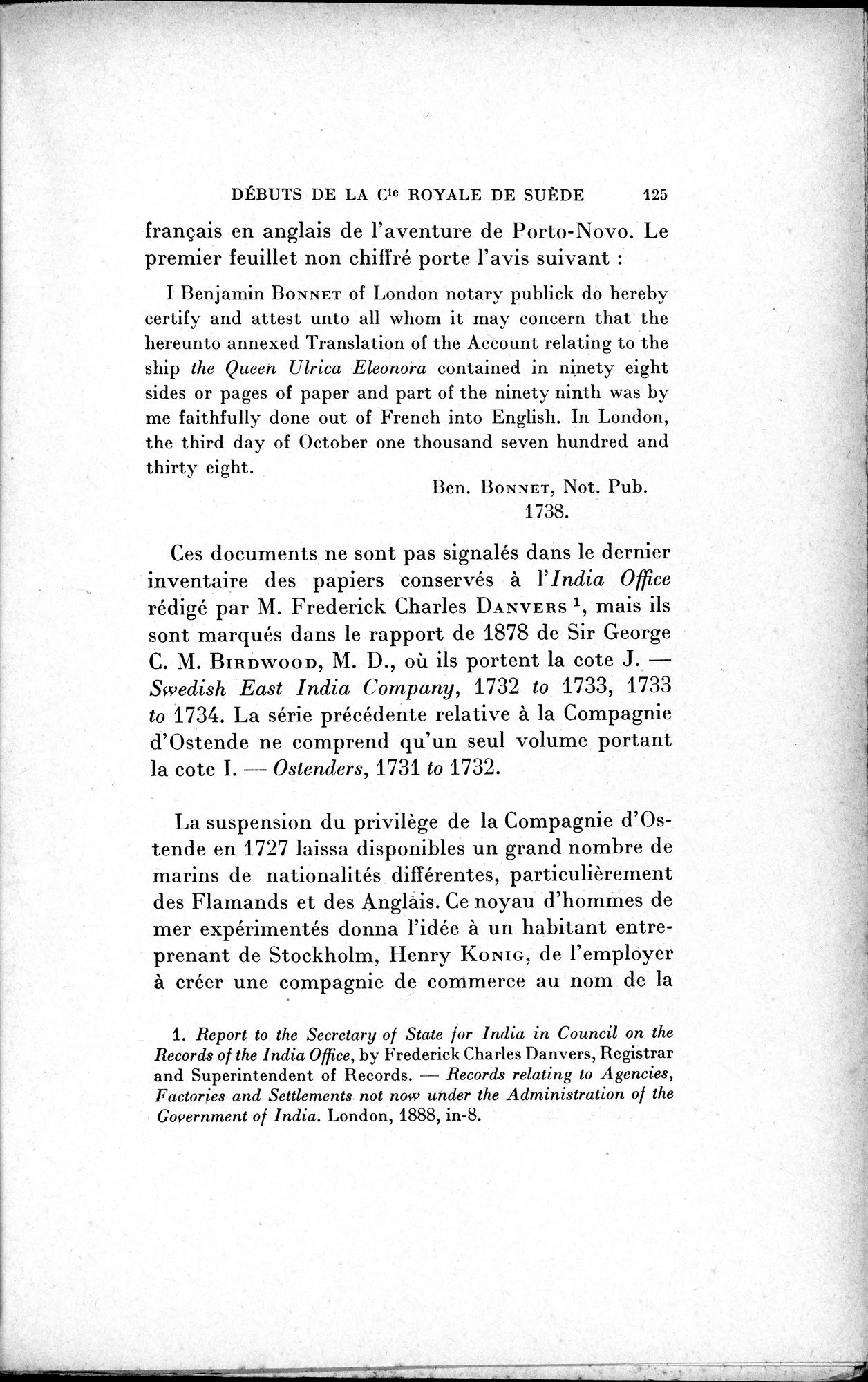 Mélanges d'Histoire et de Géographie Orientales : vol.1 / 133 ページ（白黒高解像度画像）