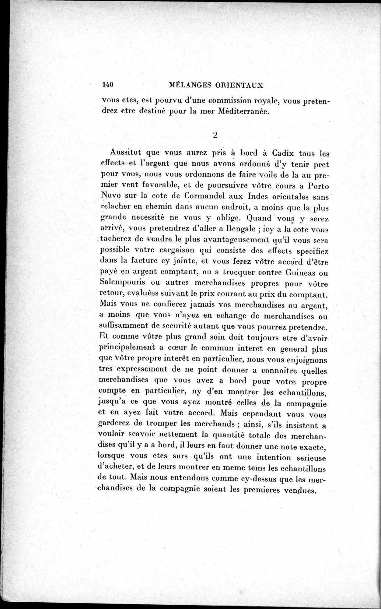 Mélanges d'Histoire et de Géographie Orientales : vol.1 / 148 ページ（白黒高解像度画像）