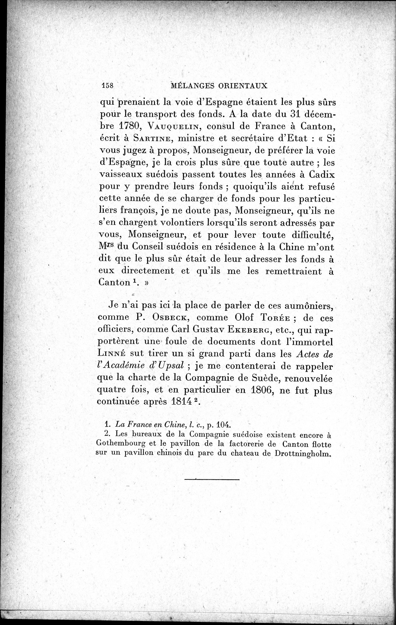 Mélanges d'Histoire et de Géographie Orientales : vol.1 / Page 166 (Grayscale High Resolution Image)