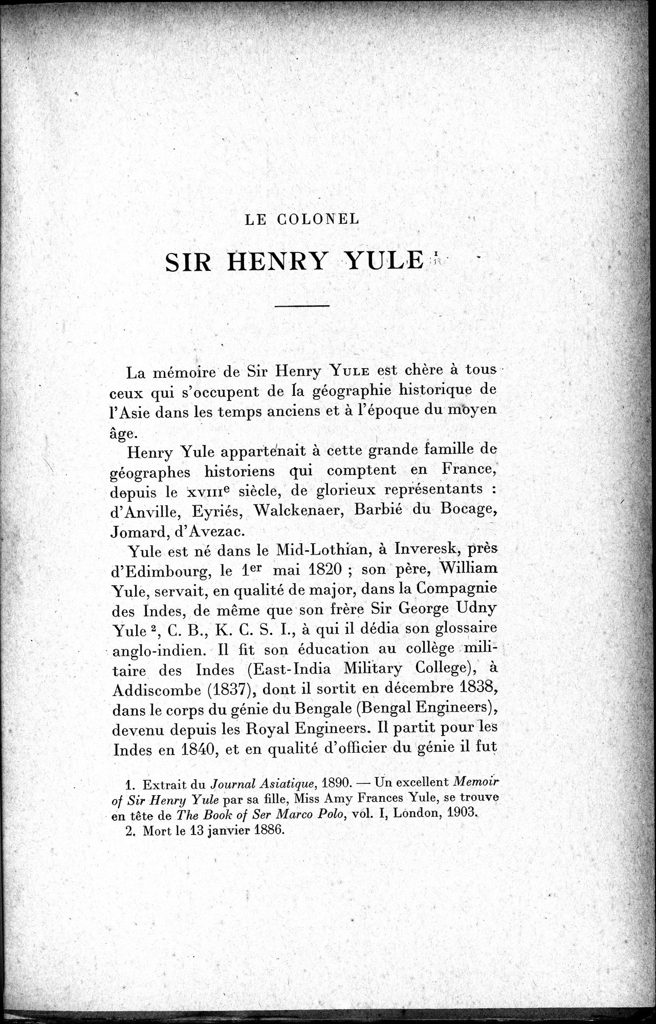 Mélanges d'Histoire et de Géographie Orientales : vol.1 / 167 ページ（白黒高解像度画像）