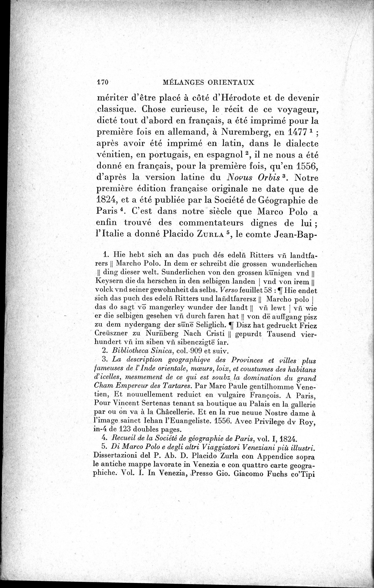 Mélanges d'Histoire et de Géographie Orientales : vol.1 / 178 ページ（白黒高解像度画像）