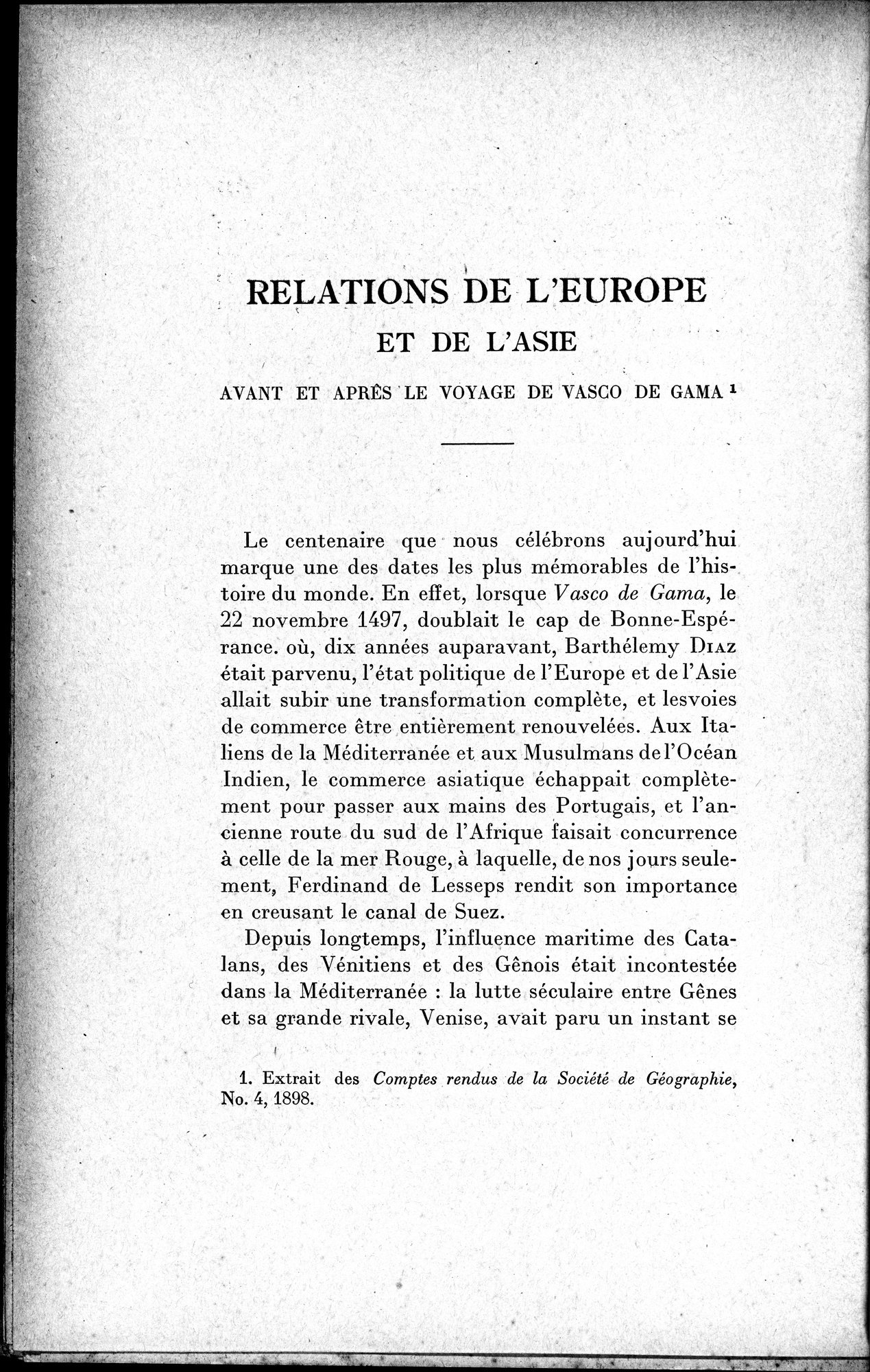 Mélanges d'Histoire et de Géographie Orientales : vol.1 / 194 ページ（白黒高解像度画像）