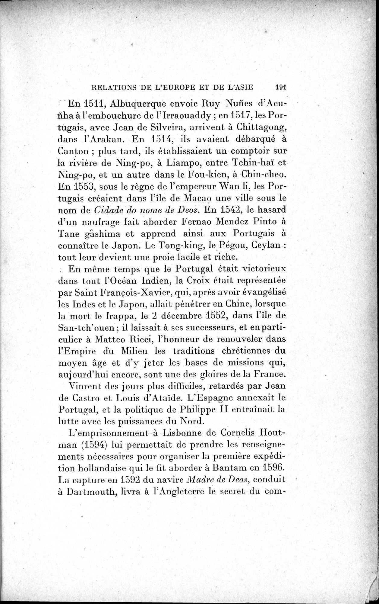 Mélanges d'Histoire et de Géographie Orientales : vol.1 / 199 ページ（白黒高解像度画像）