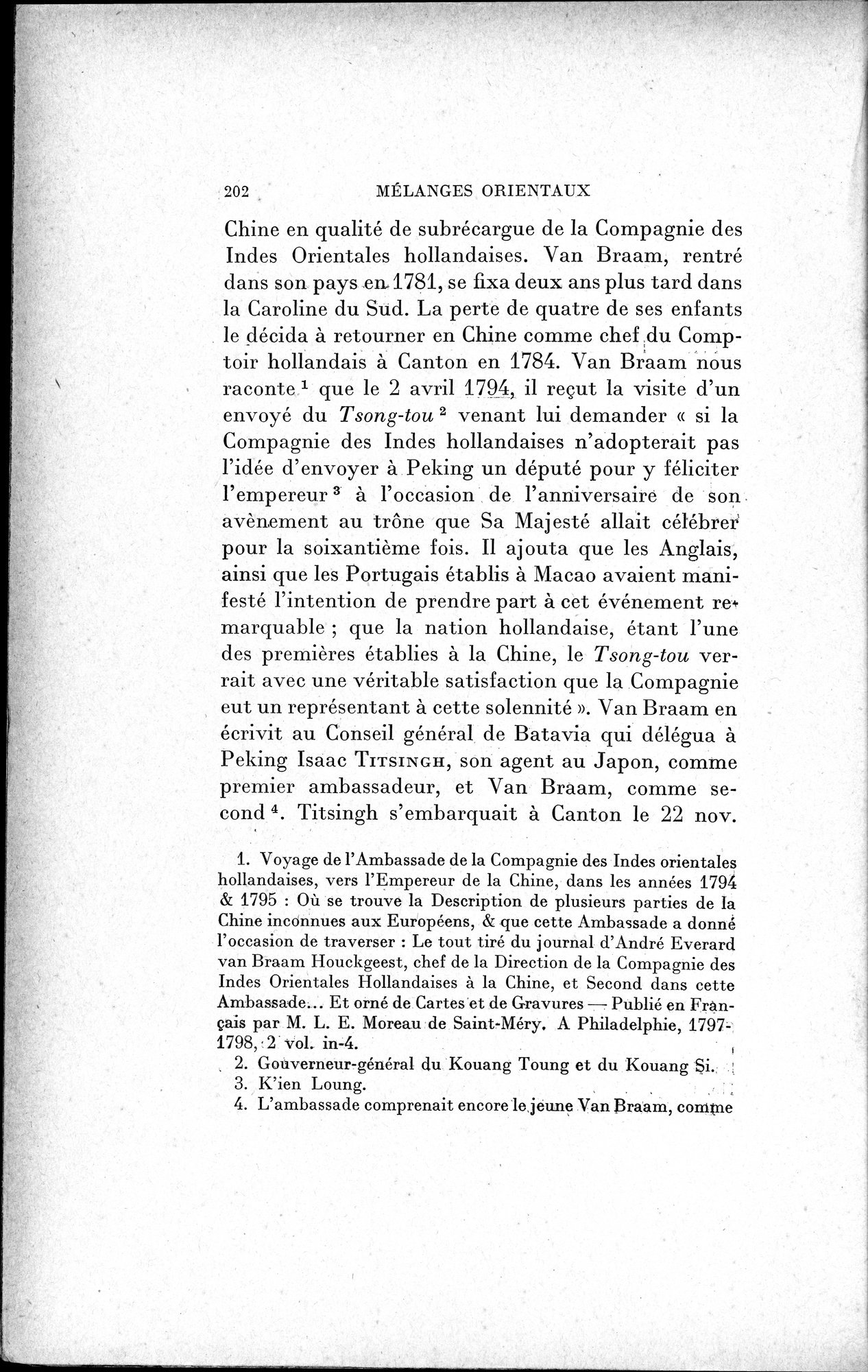 Mélanges d'Histoire et de Géographie Orientales : vol.1 / 210 ページ（白黒高解像度画像）